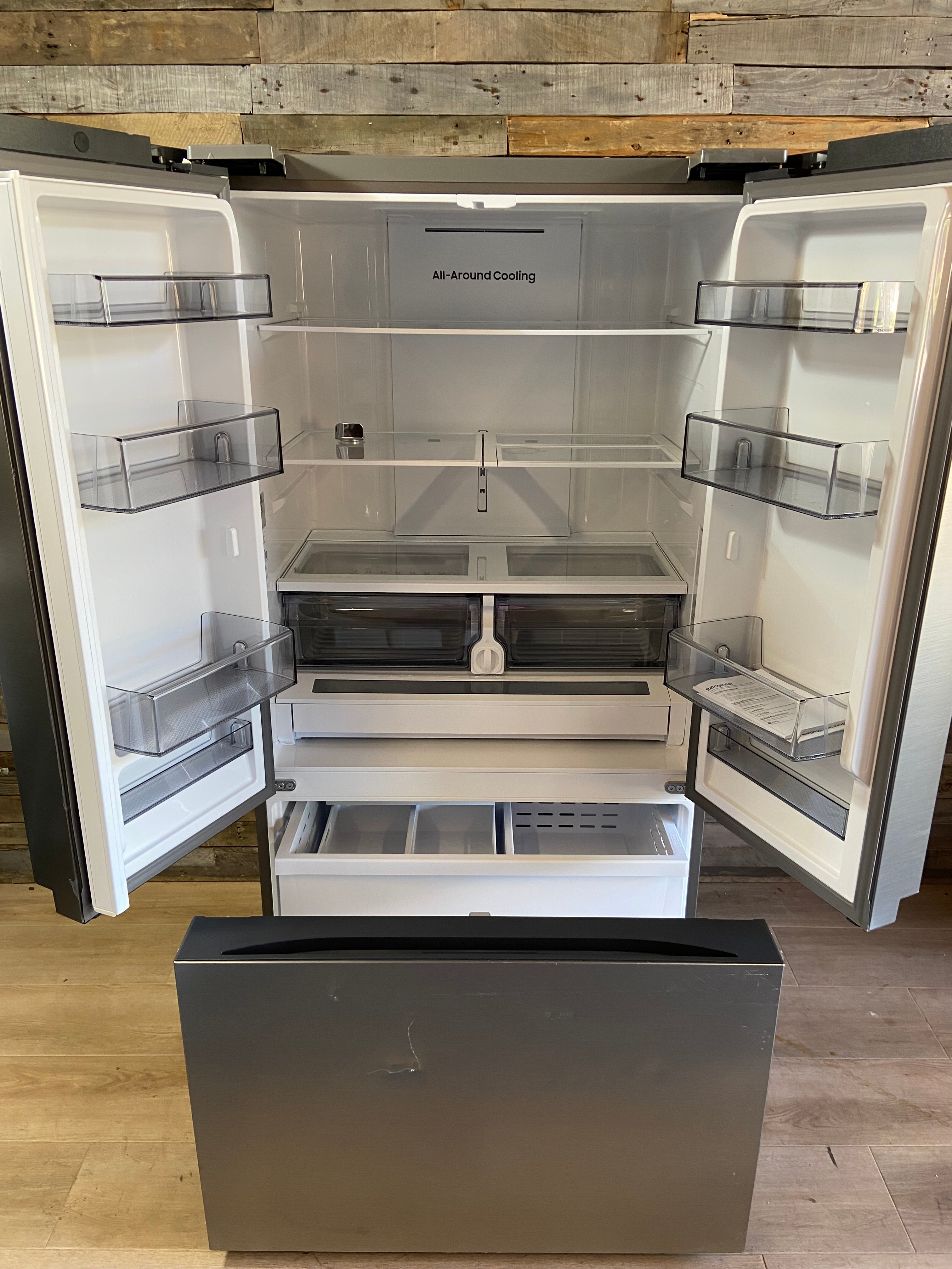 Samsung Counter-Depth Mega Capacity 27-cu ft 3 -Door 36-in Wide with Dual Ice Maker
