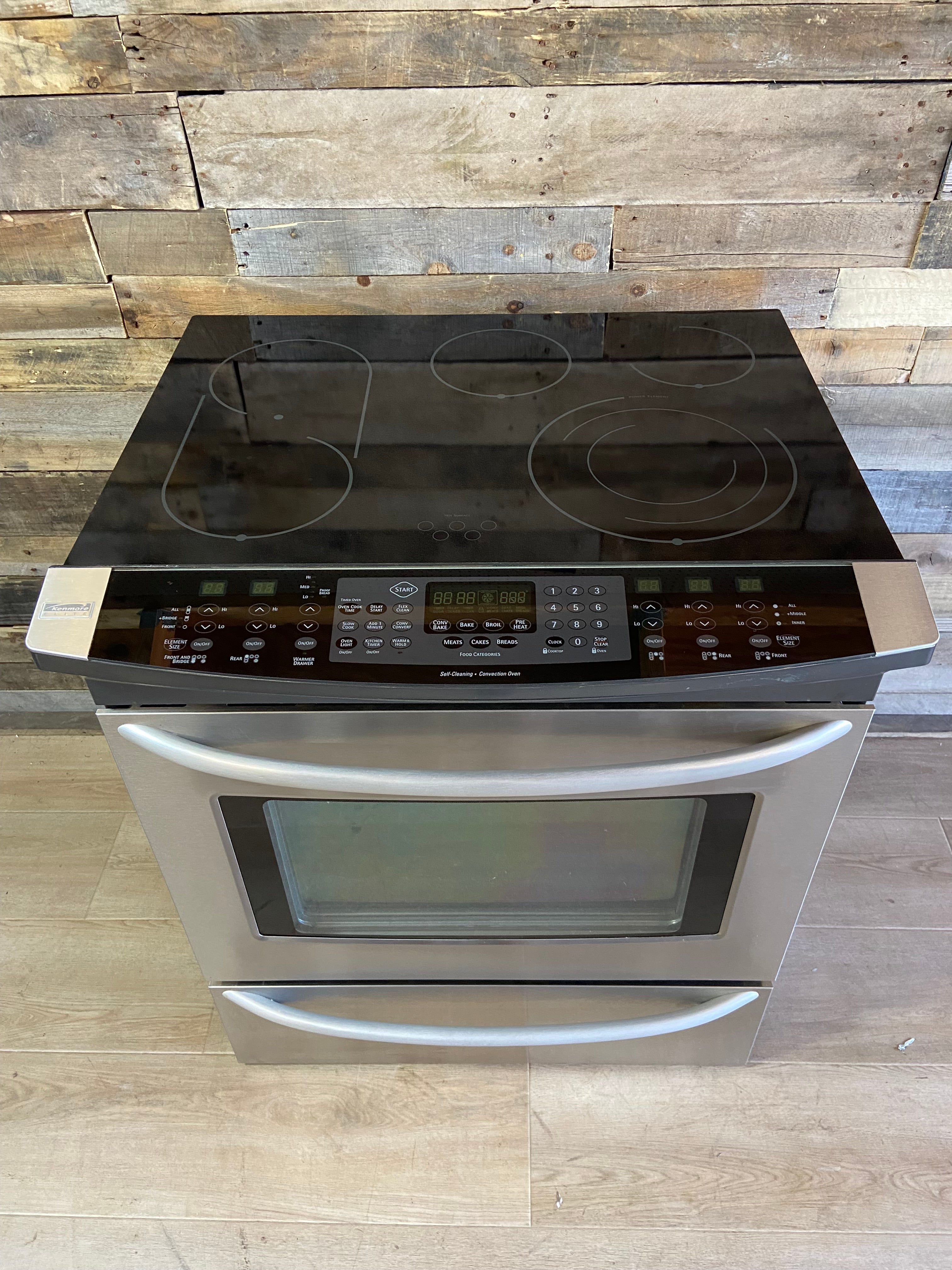 Kenmore Elite Slide In Range Convection Oven