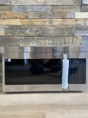 Stainless Samsung 1.6 cu. ft. 1000 W Over-the-Range Microwave with Auto Cook