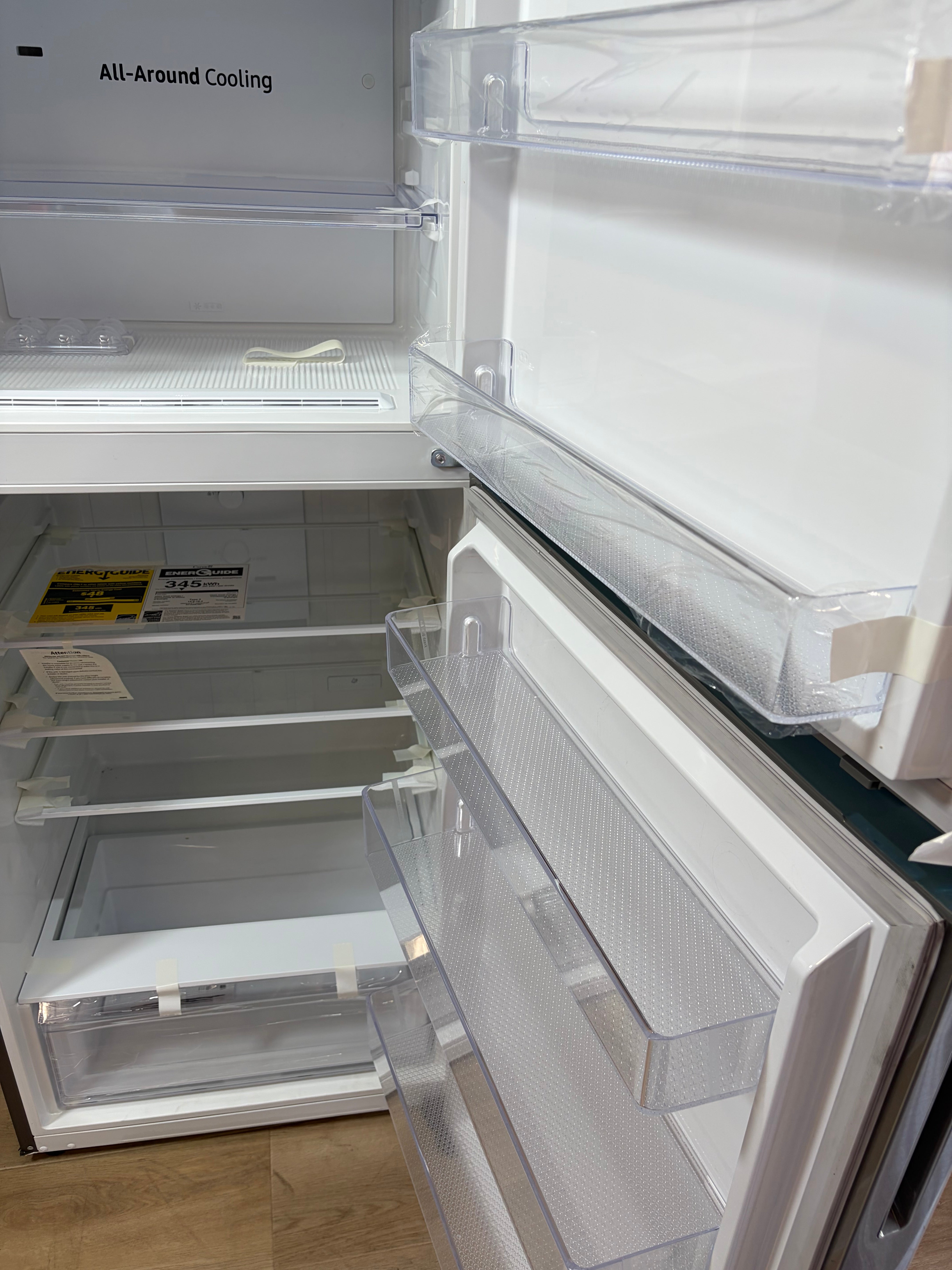 Samsung 15.6-Cu. Ft. Top Freezer Refrigerator with All-Around Cooling