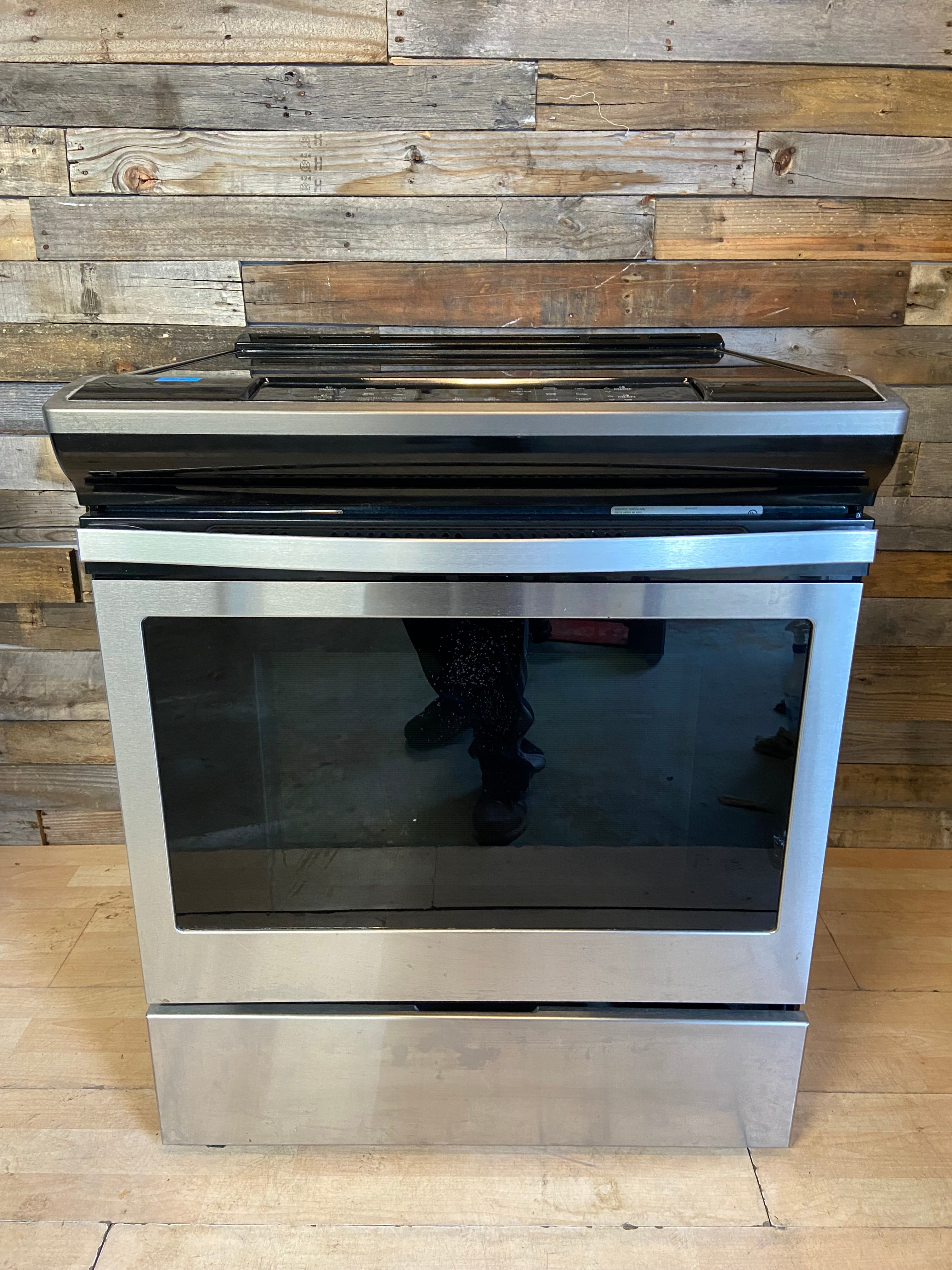 Whirlpool Stainless Slide in Range