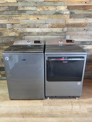 Maytag Stainless Top Load Extra Power Washer & Dryer Set