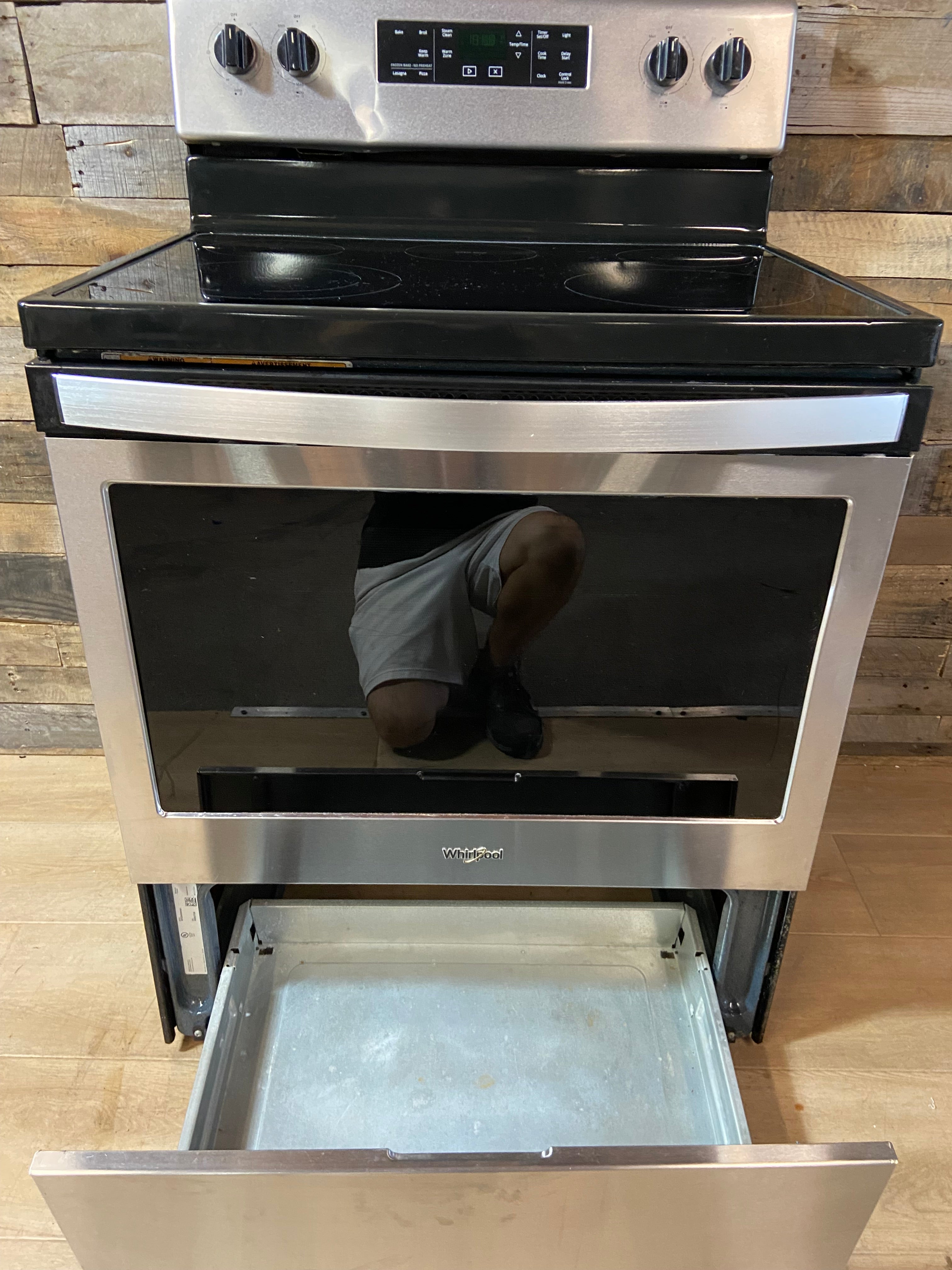 Whirlpool Stainless 5 Burner Range