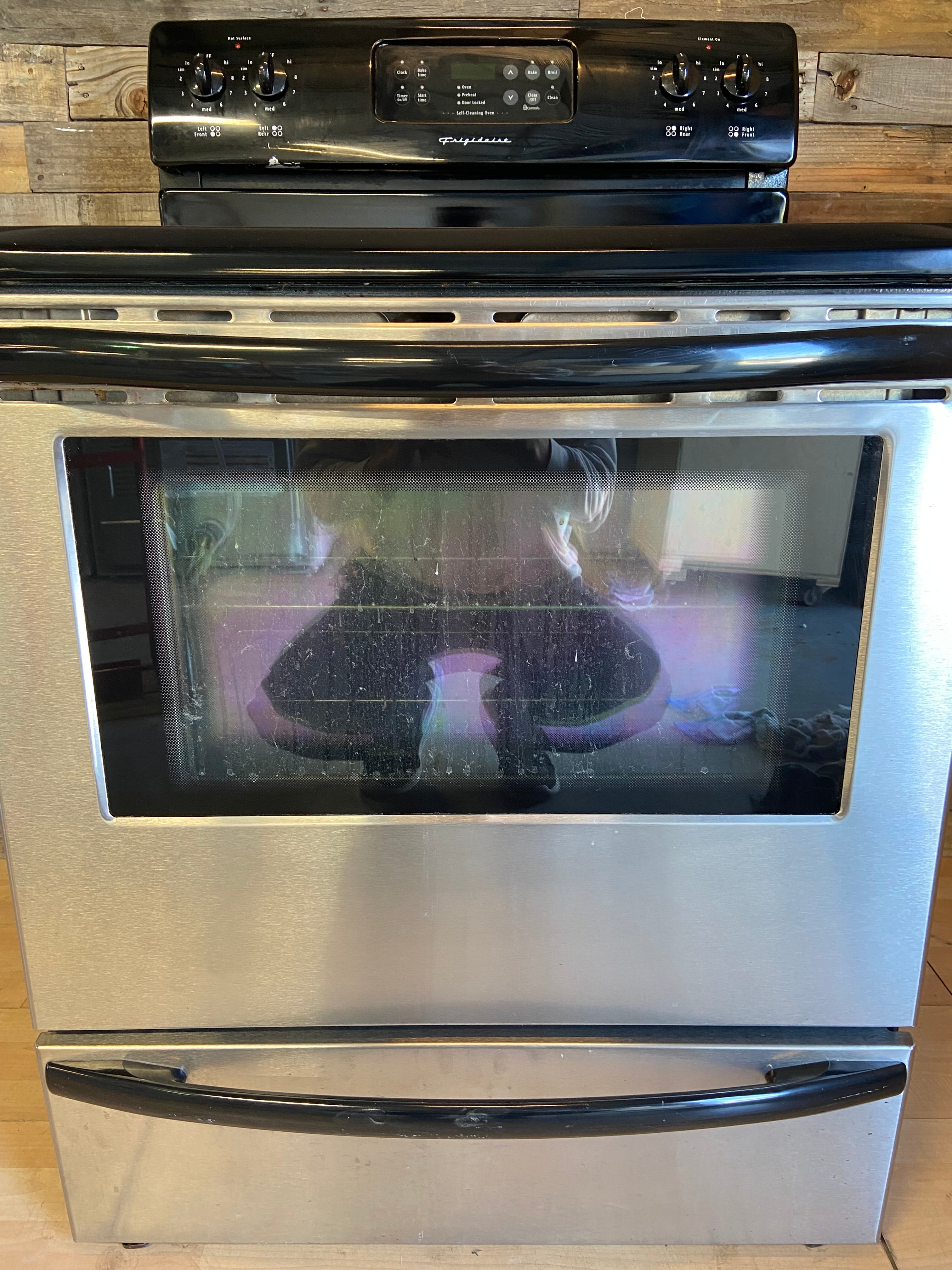 Frigidaire Stainless Glass Top Range