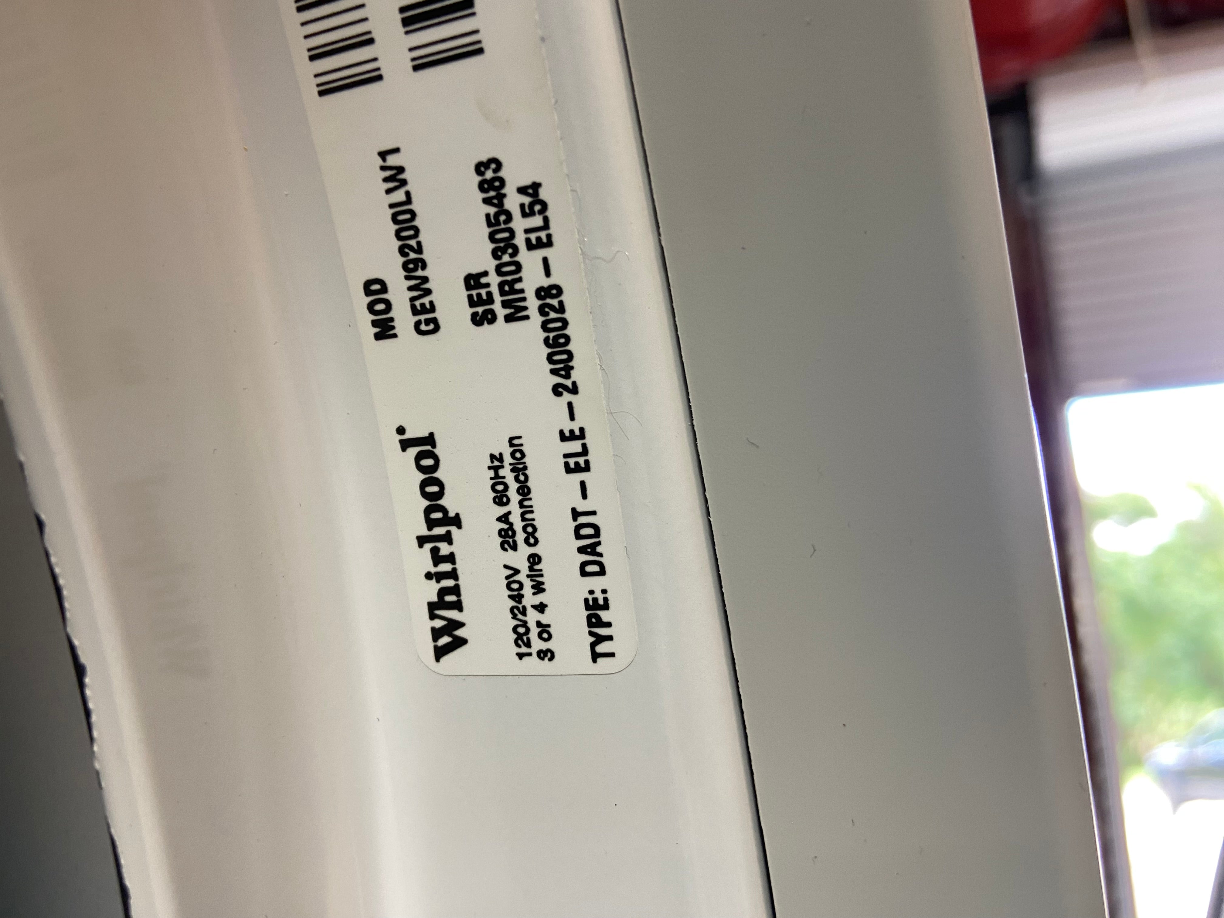 Whirlpool Duet Front Load Style Dryer With Pedestal