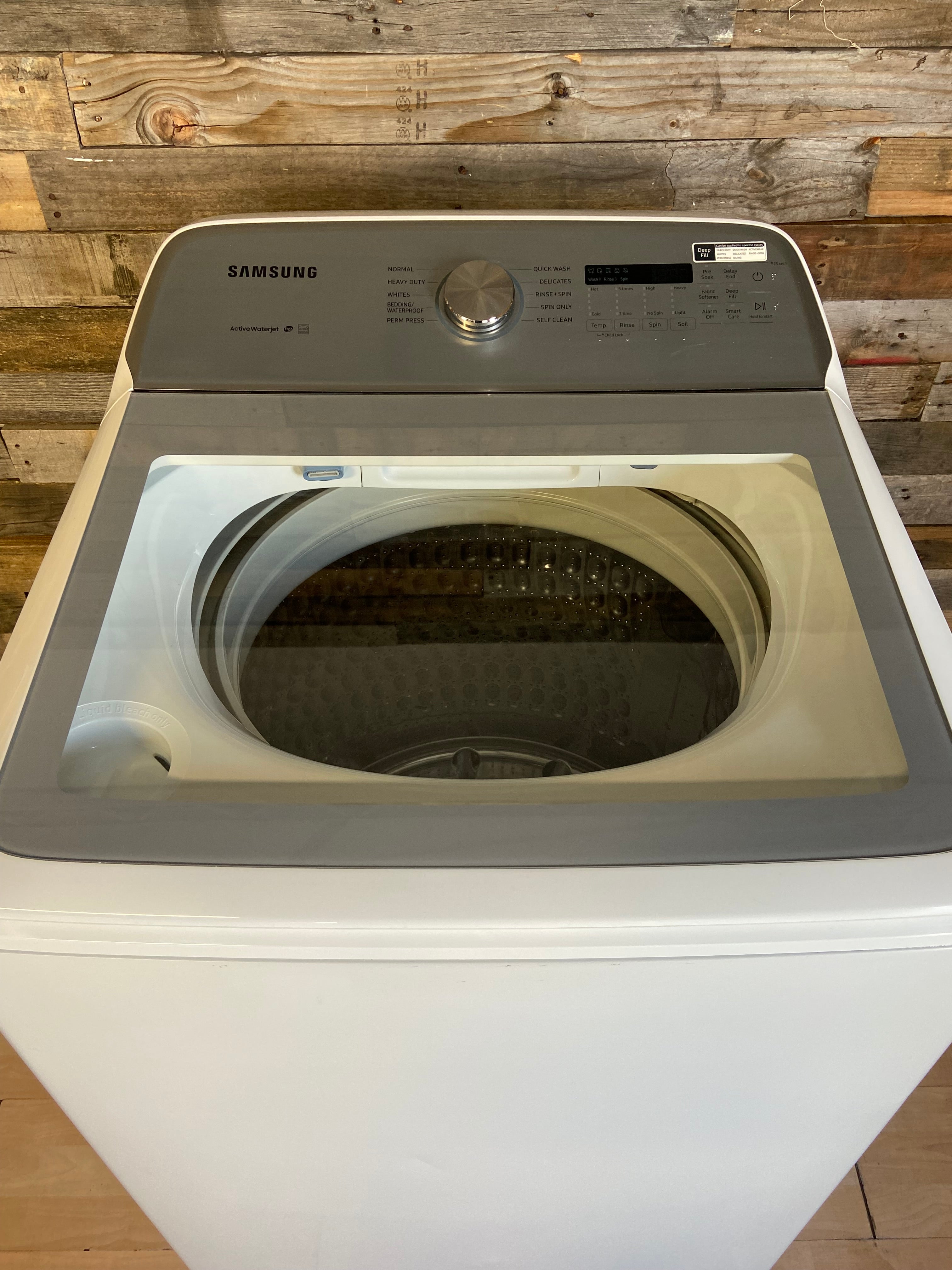 Samsung Glass Top Load Washer
