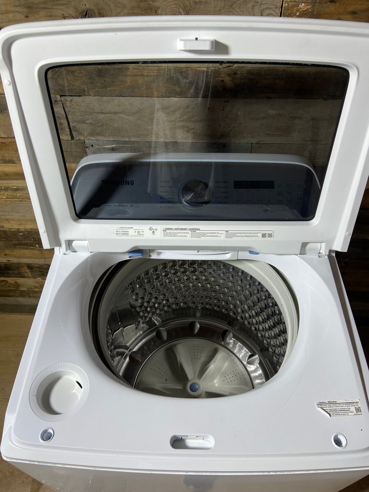 Samsung White 5.0 Cu Ft Top Load Washer