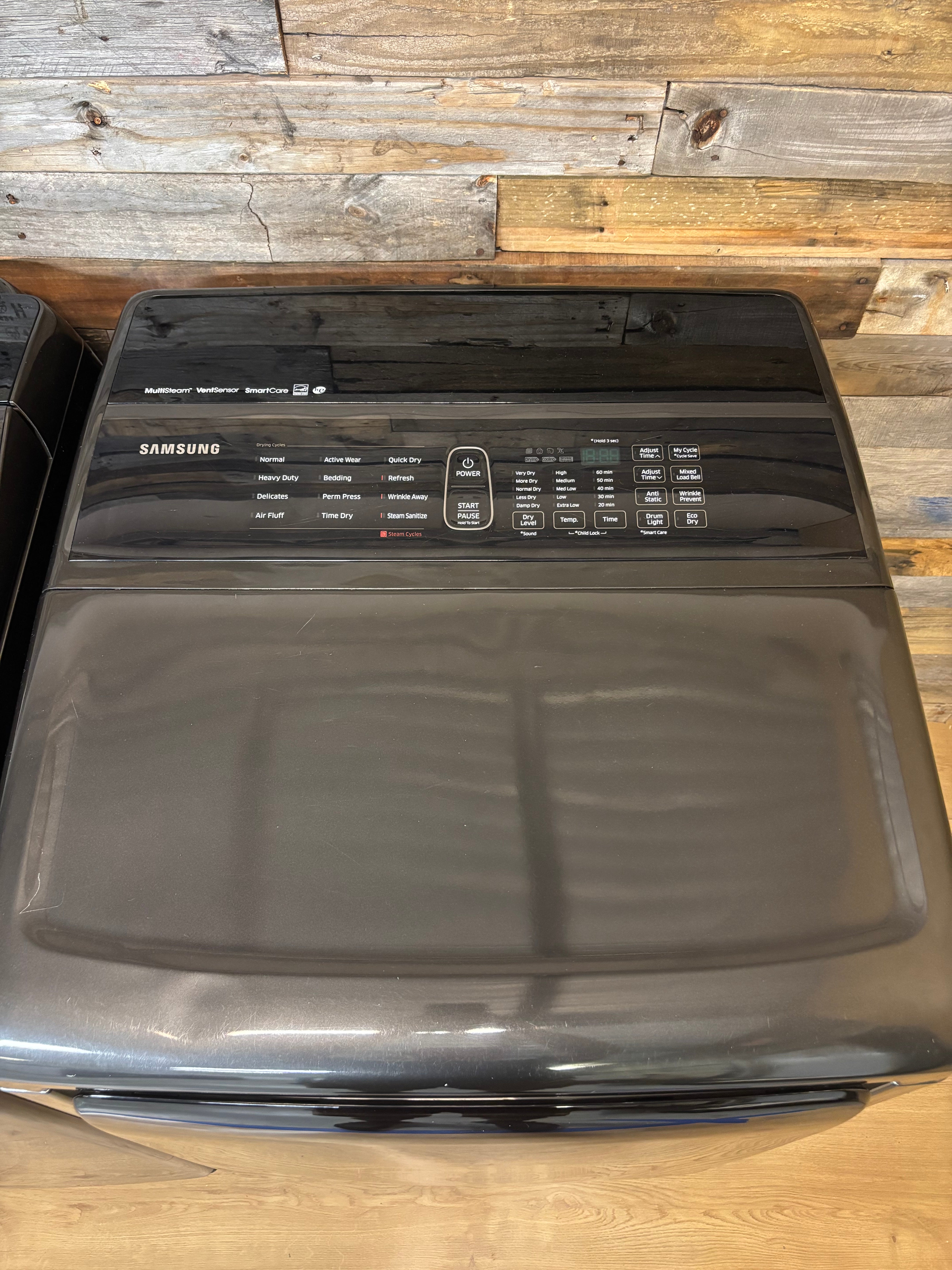 Black Stainless Samsung ActiveWash Top Load Set