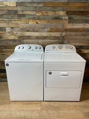 Whirlpool Top Load Grey Panel Washer & Dryer Set