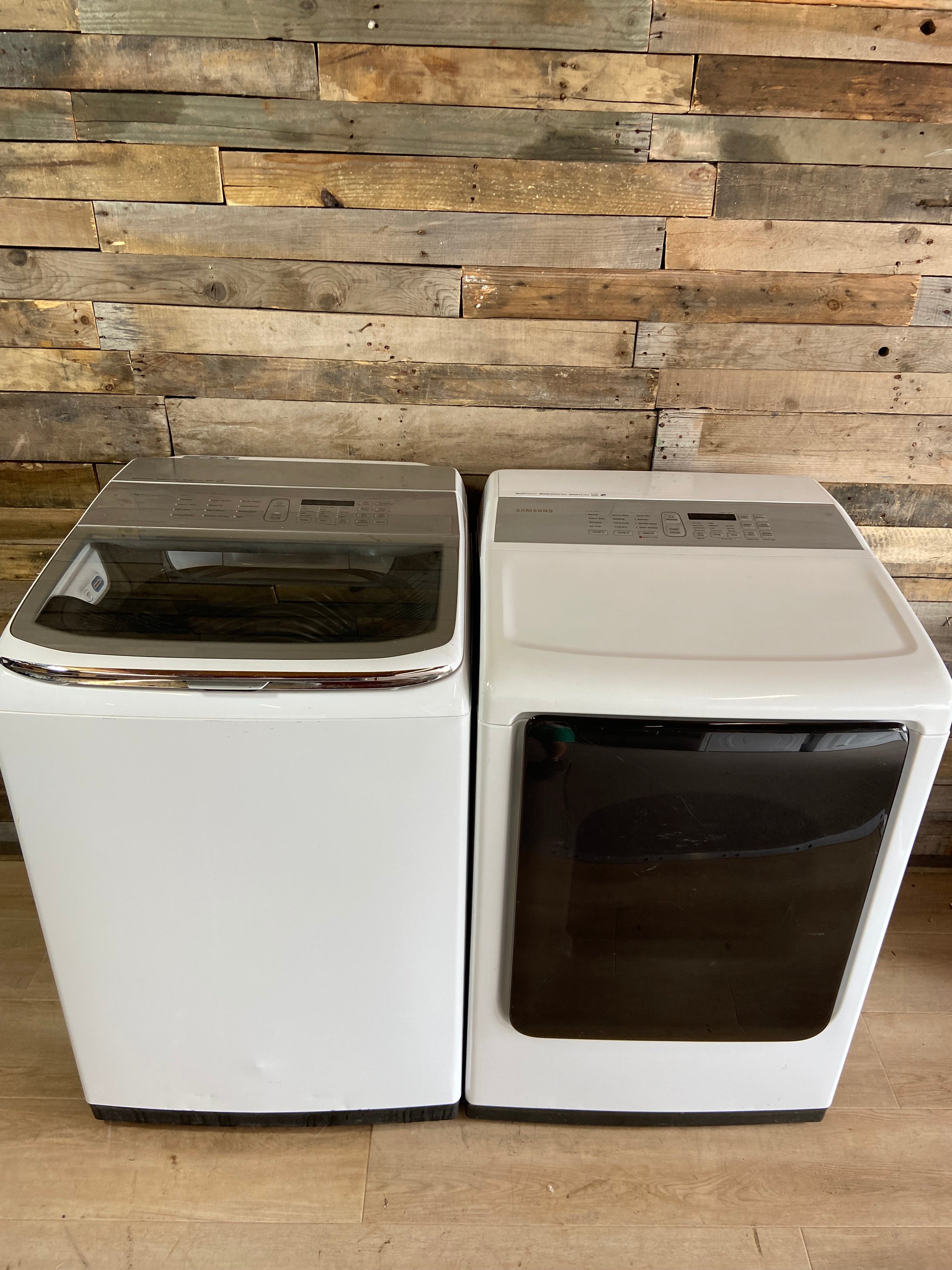 Samsung Active Wash Top Load Washer Dryer Set