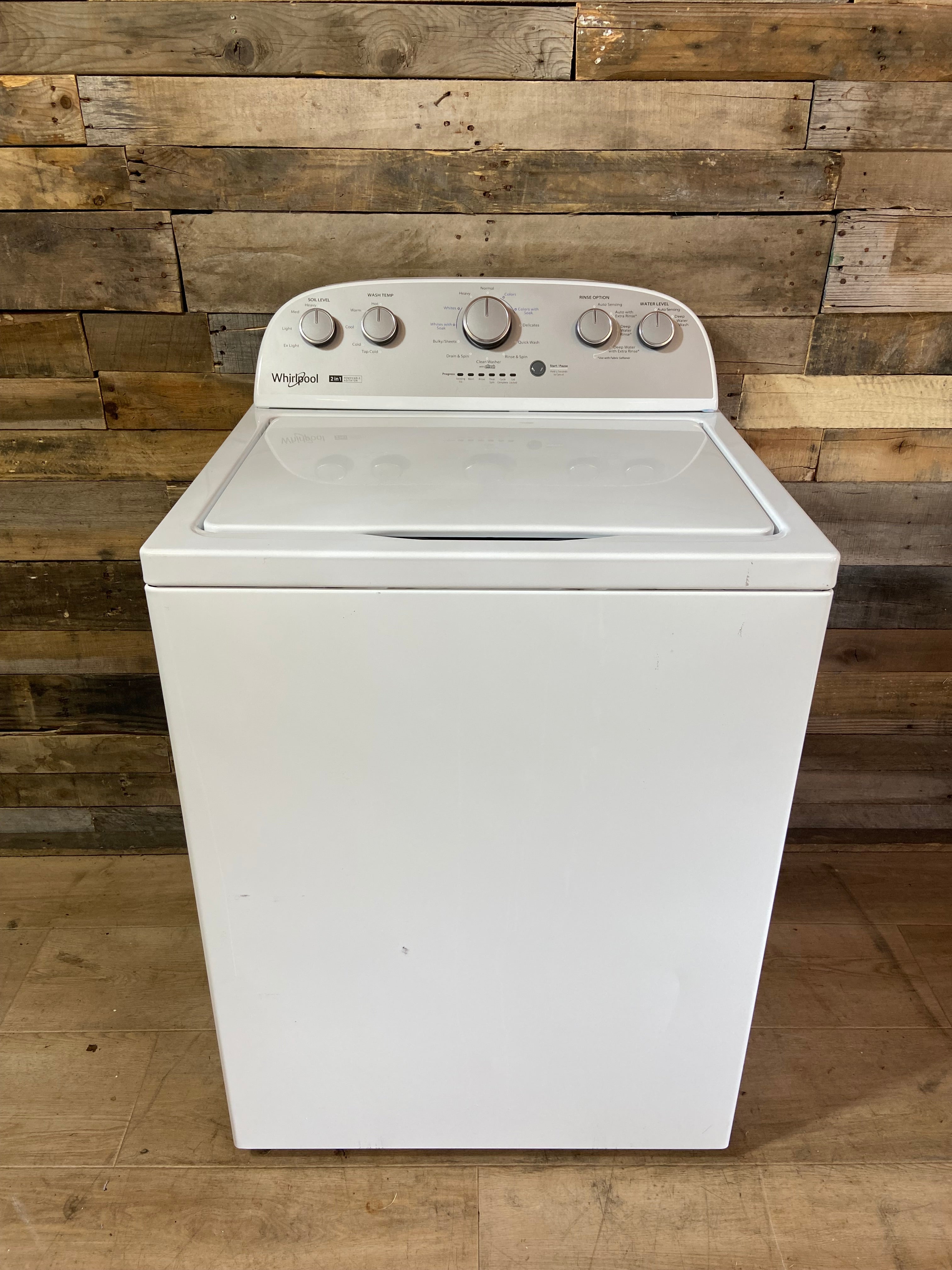 Whirlpool 2in1 Removable Agitator Washer