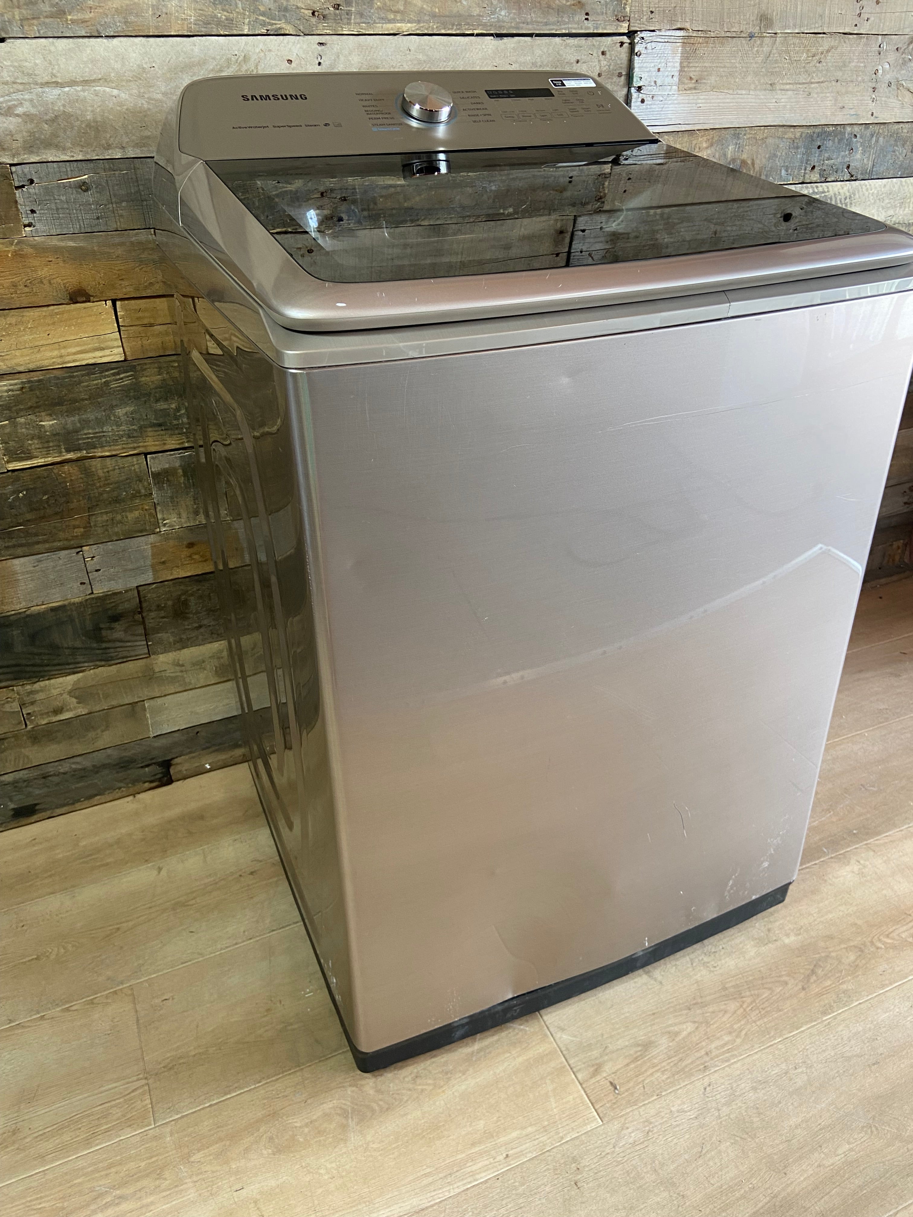 Bronze Samsung Top Load Large Capacity Washer