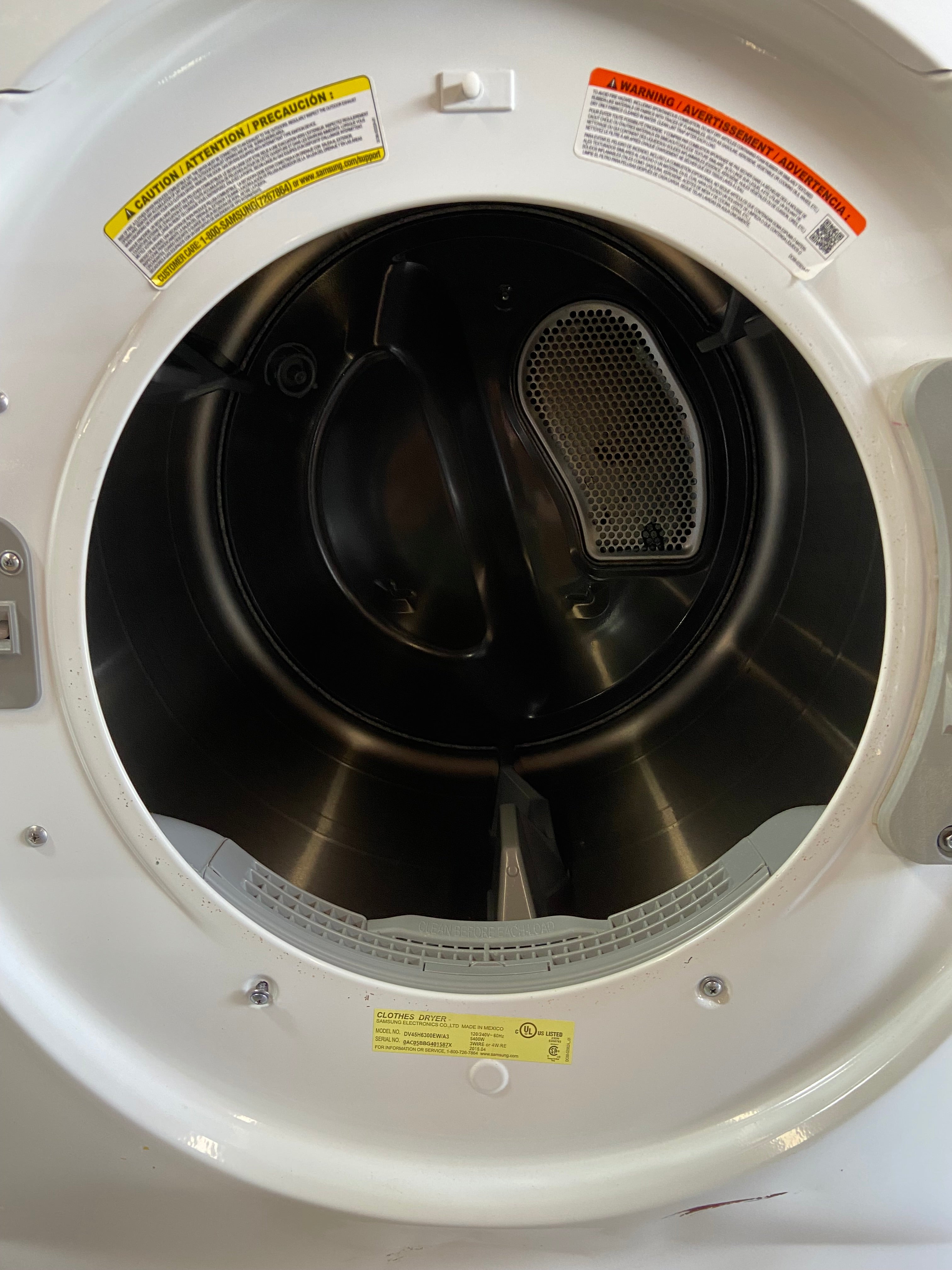 Samsung Front Load Style Dryer