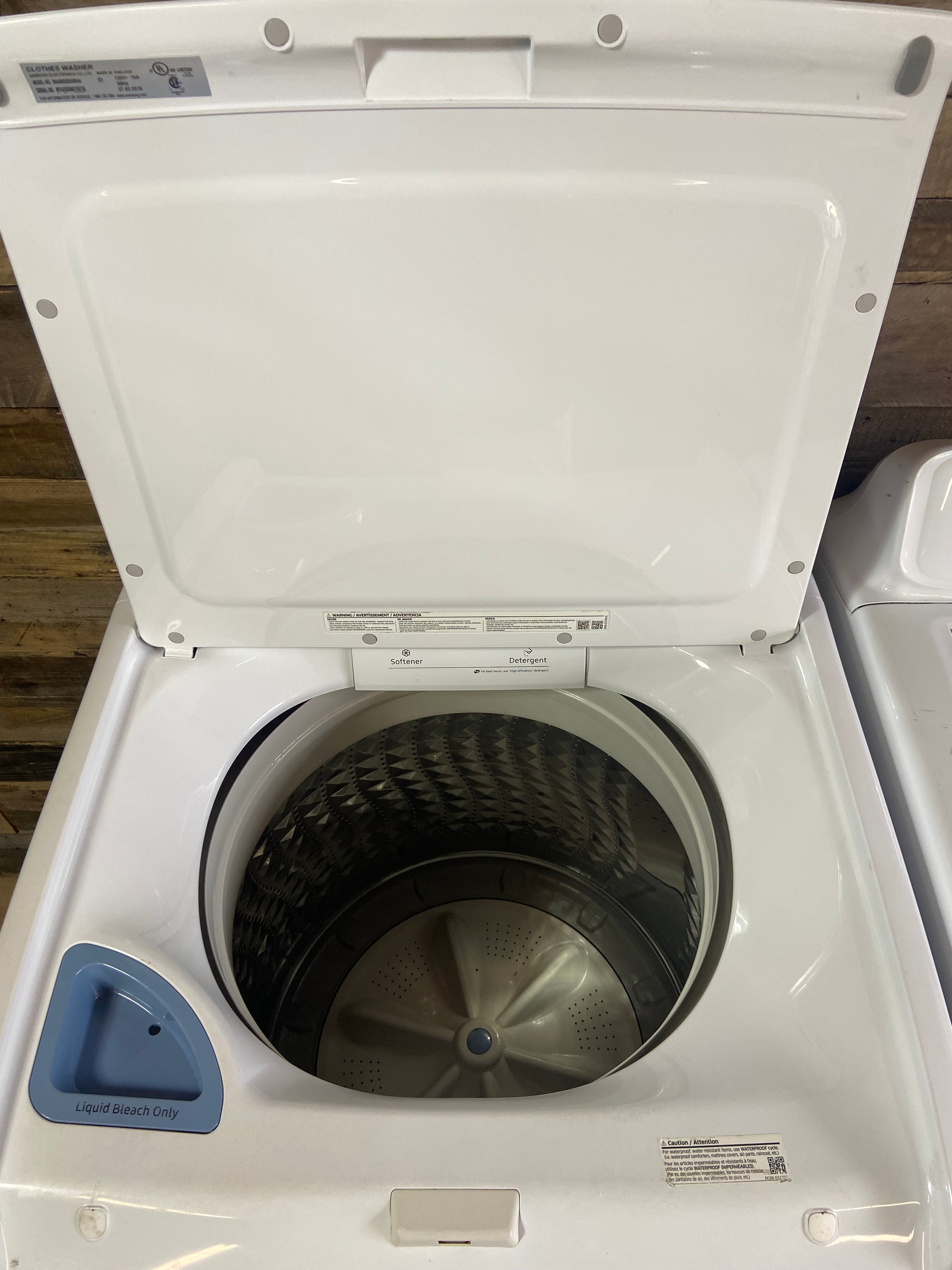 Samsung Large Capcity Top Load Washer & Dryer Set