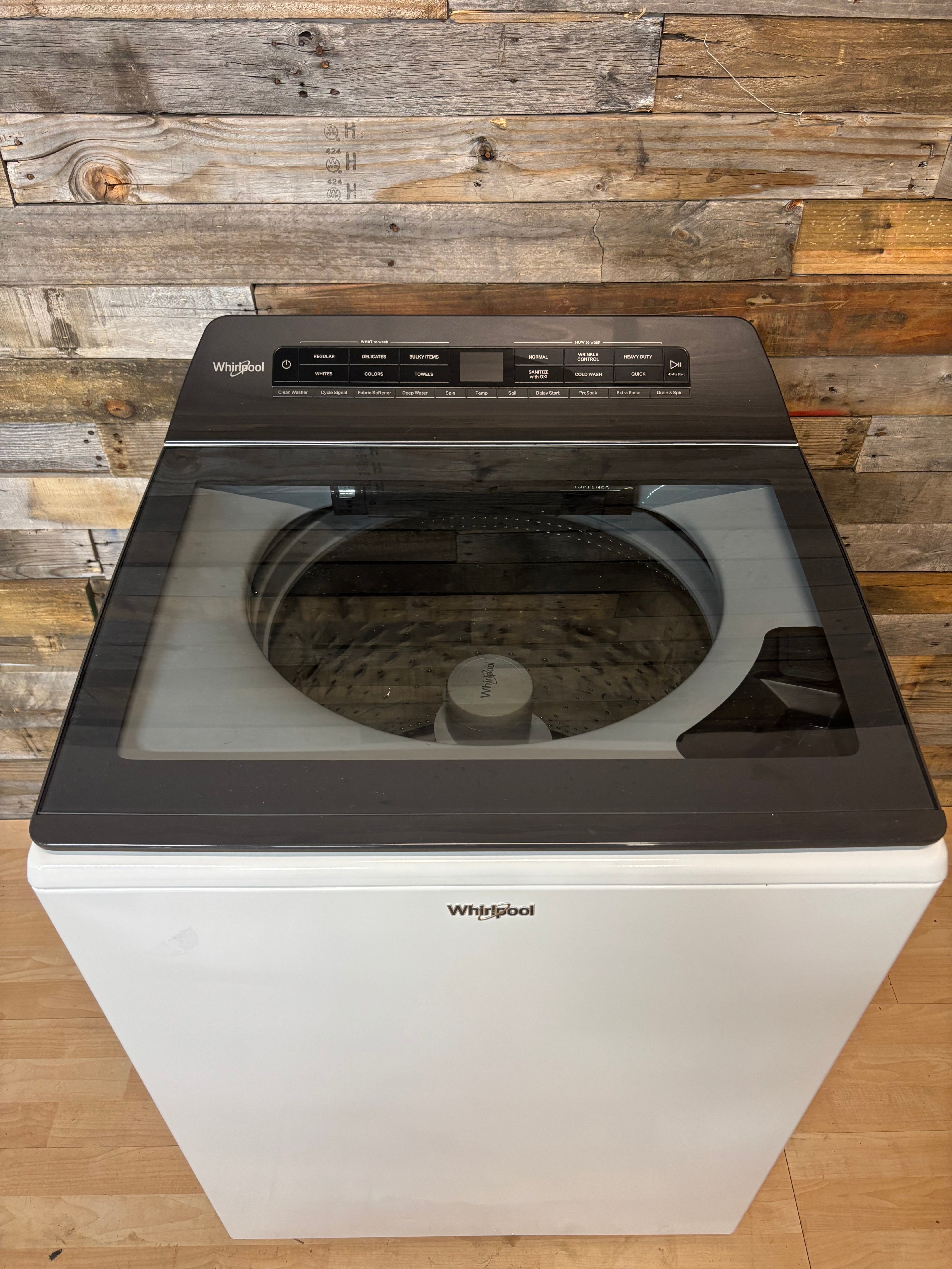 Whirlpool Glass Top Washer