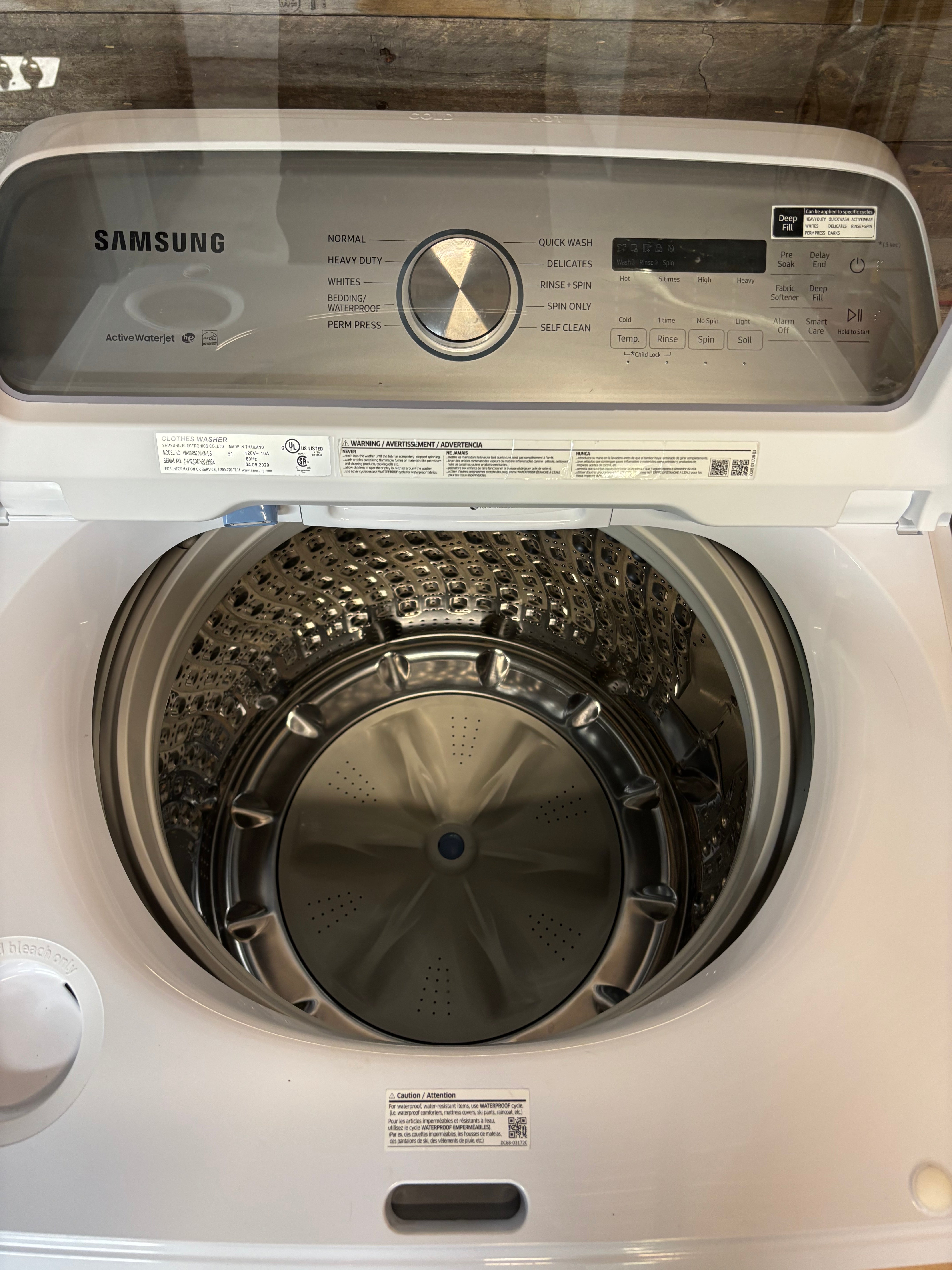 Samsung Large Capacity Washer