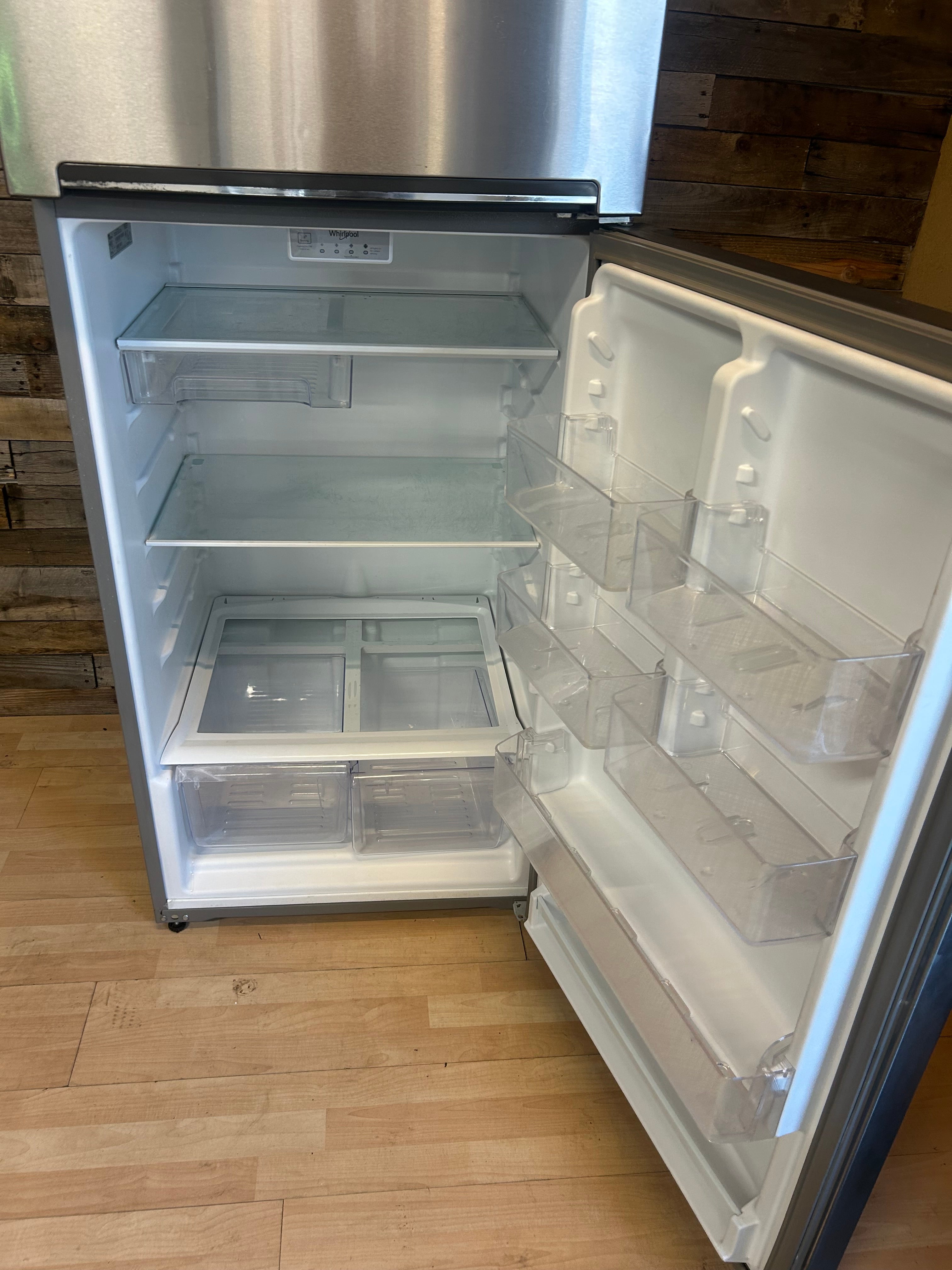 Whirlpool Stainless Top Bottom Fridge
