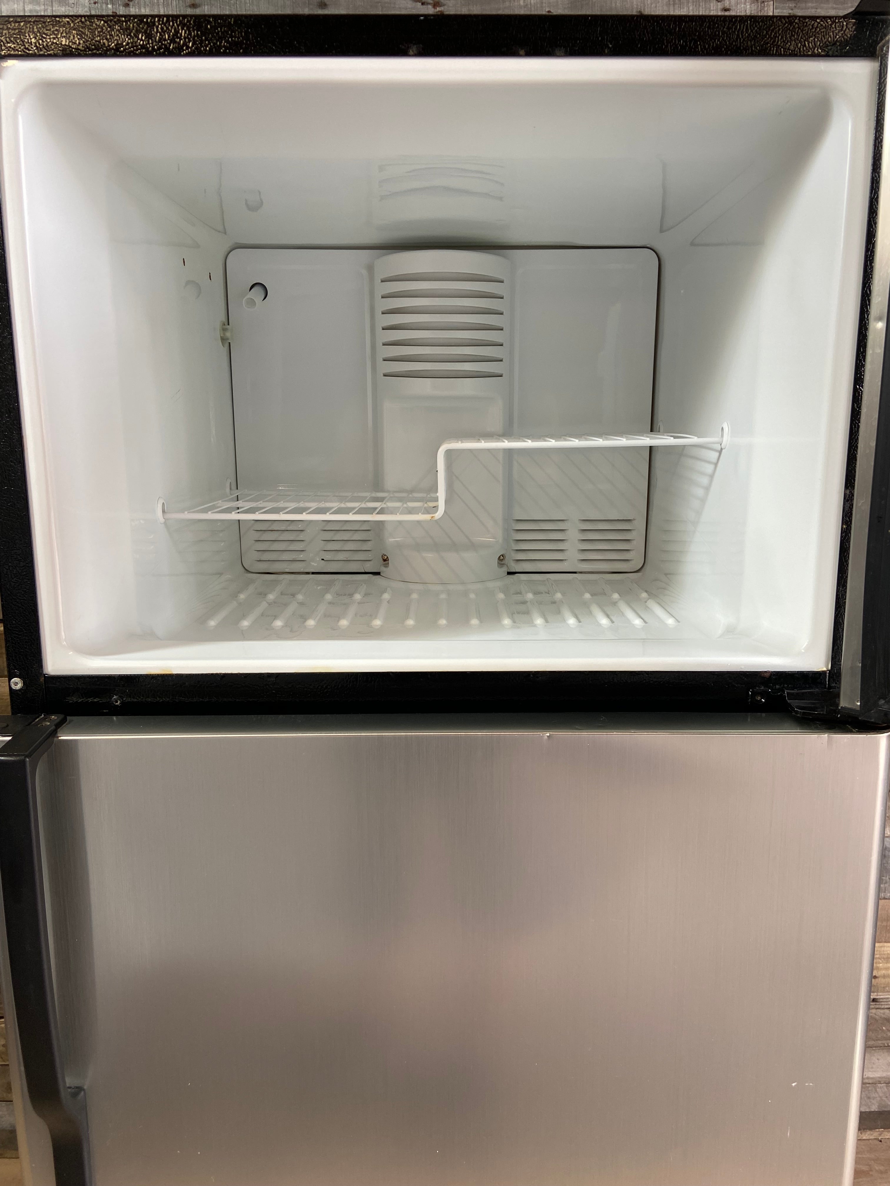 GE Stainless Top Bottom Refrigerator
