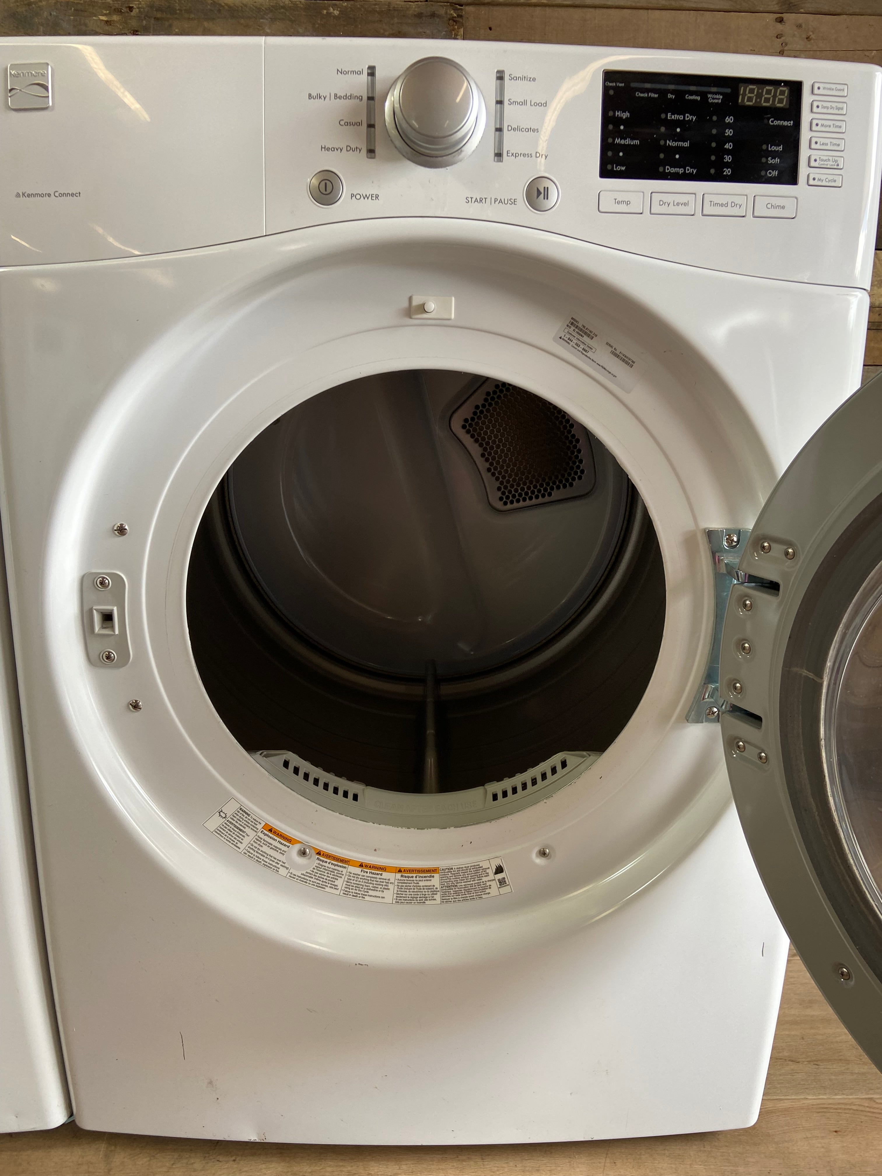 Kenmore Washer & Dryer Front Load Set