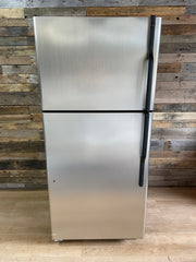GE Stainless Top Bottom Refrigerator