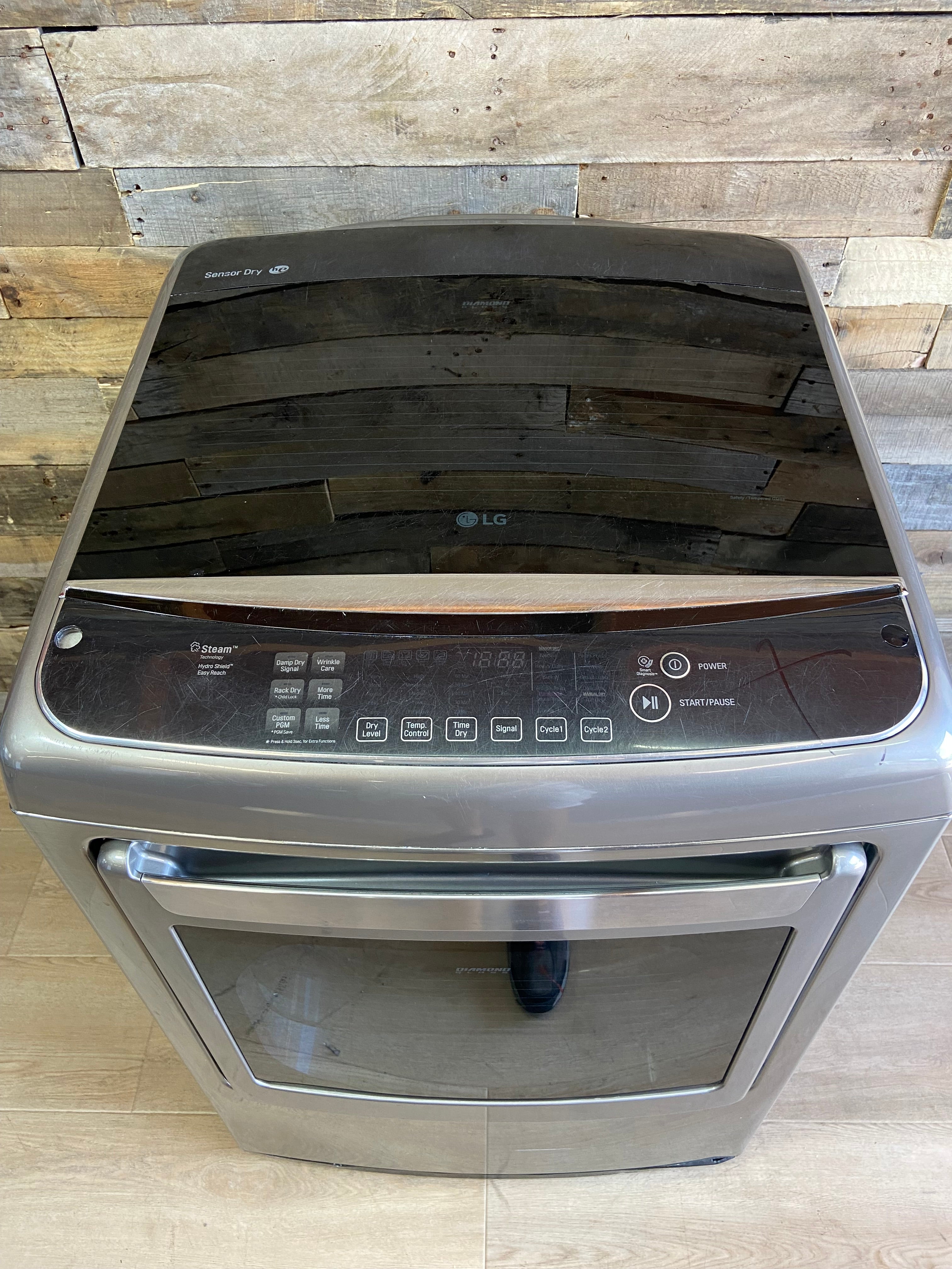 LG Large Capacity Stainless Dryer