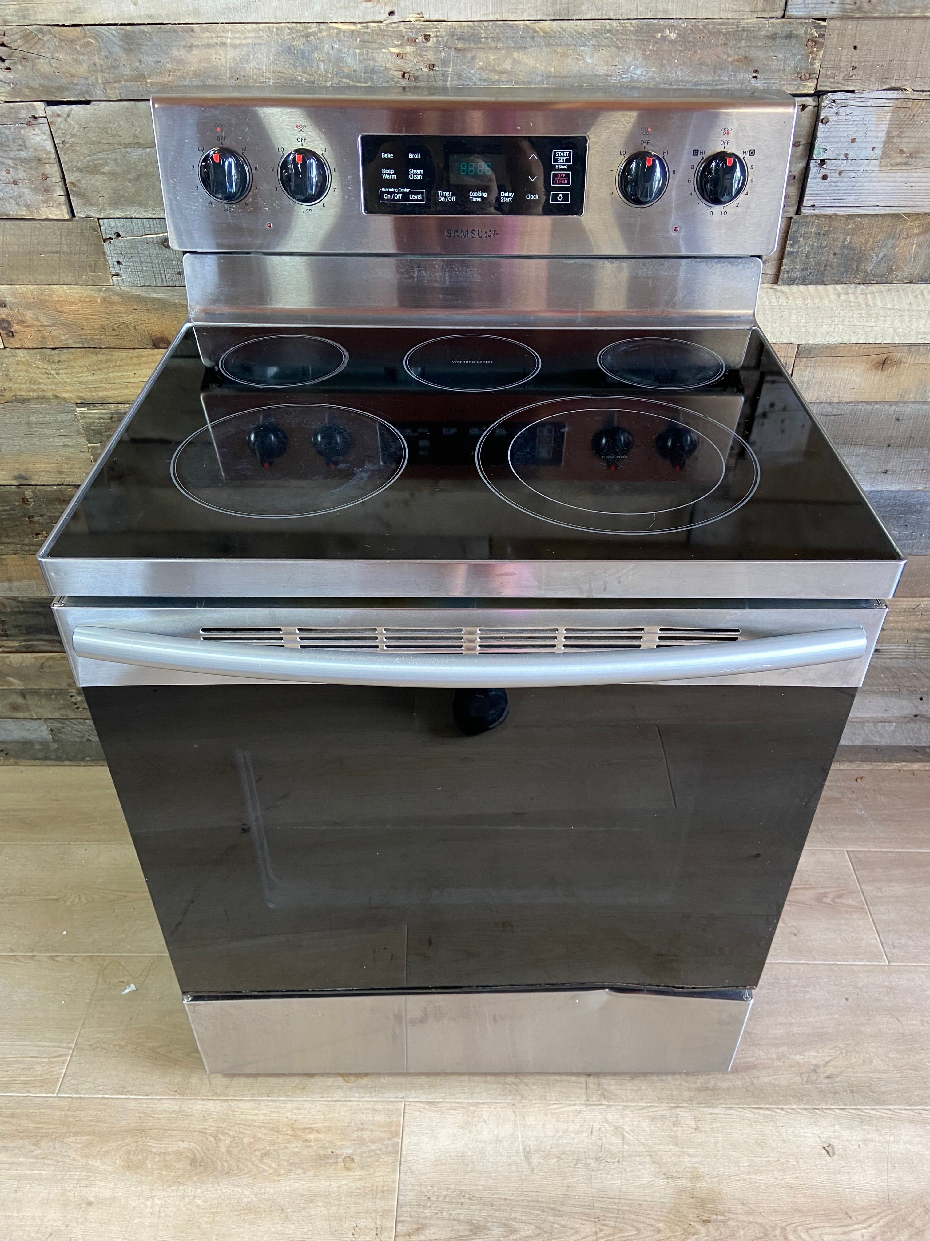 Samsung Stainless 5 Burner Range