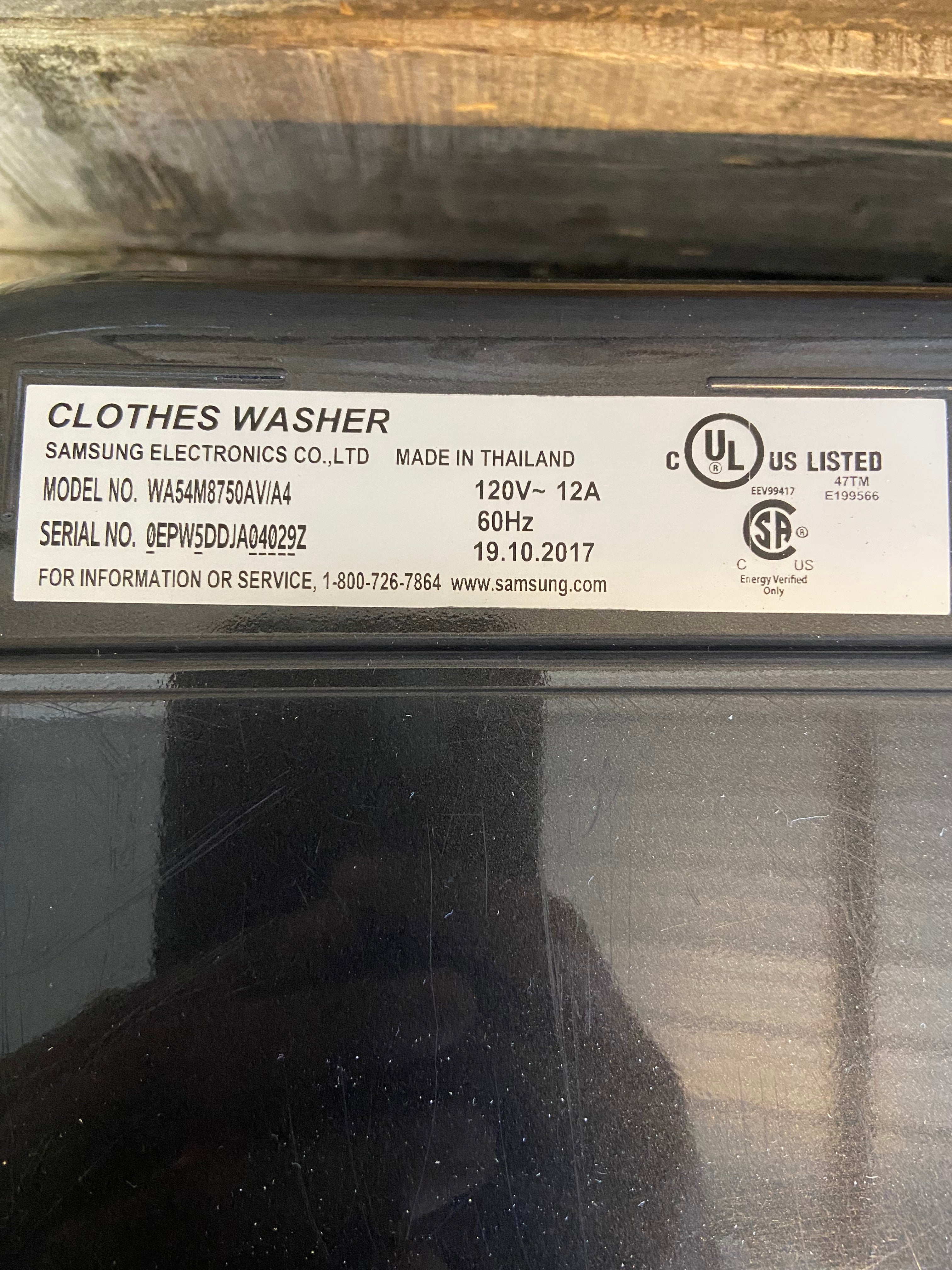 Black Stainless Samsung ActiveWash Top Load Set