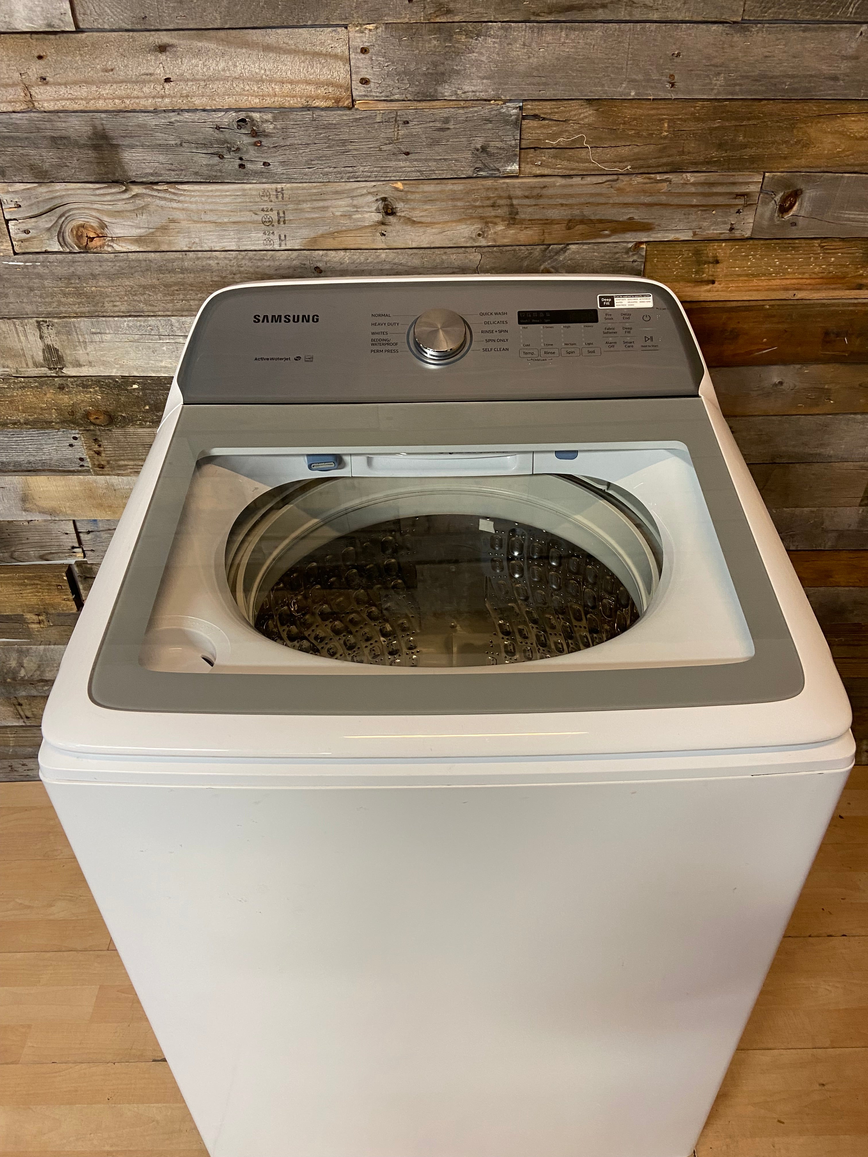 Samsung White Super Capacity Active WaterJet Top Load Washer