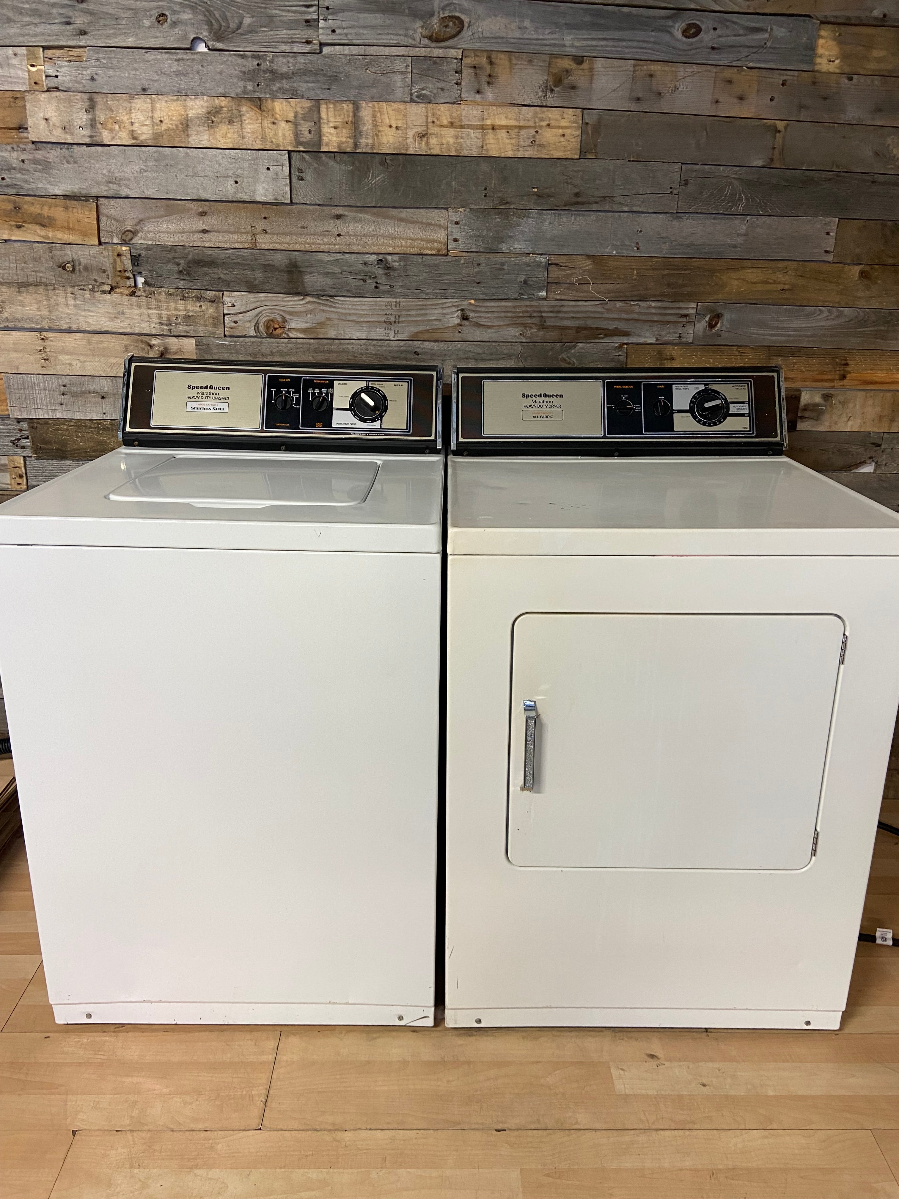 Speed Queen (Large Capacity) Washer Dryer Set