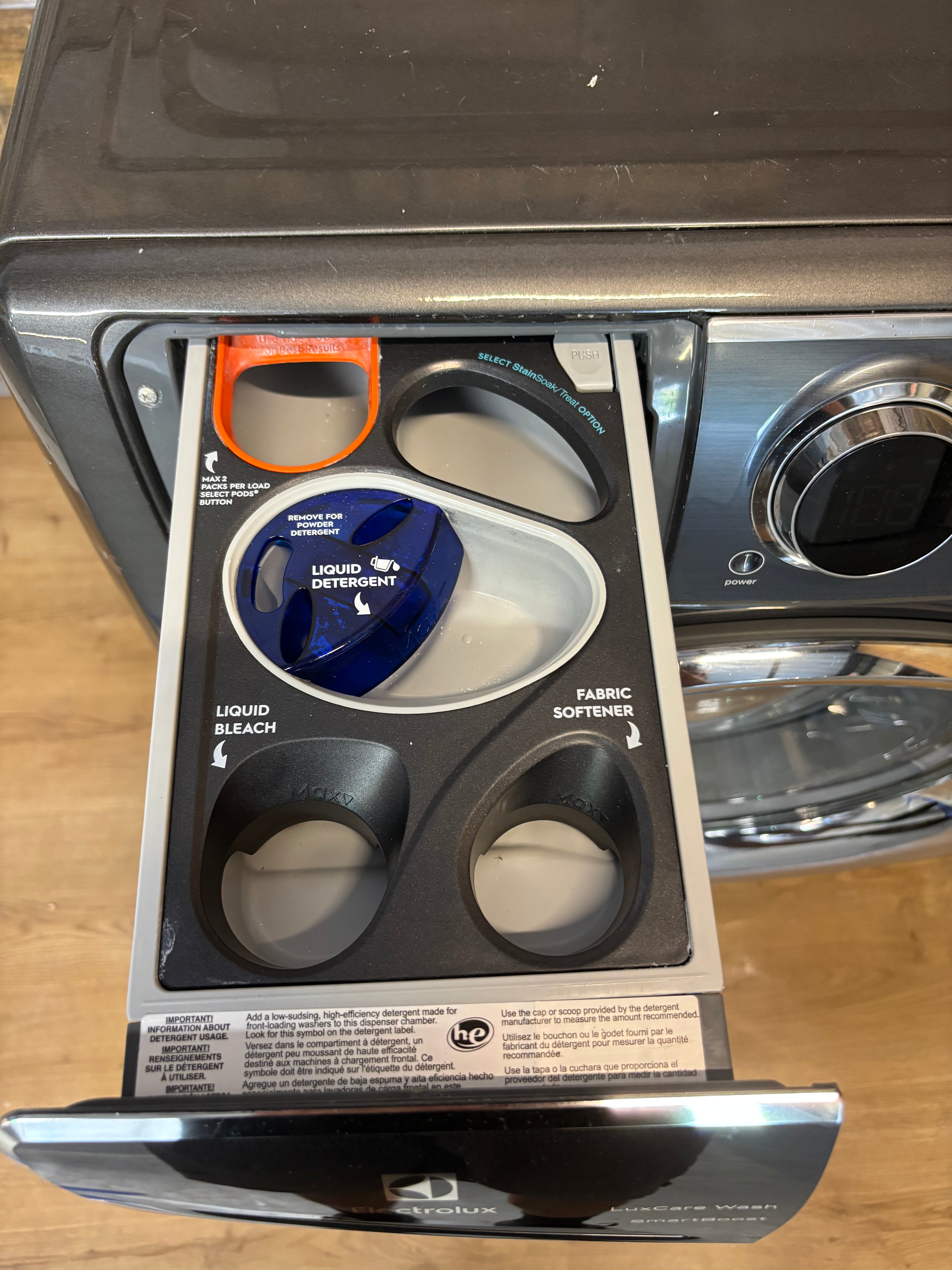 Electrolux Grey Front Load Washer