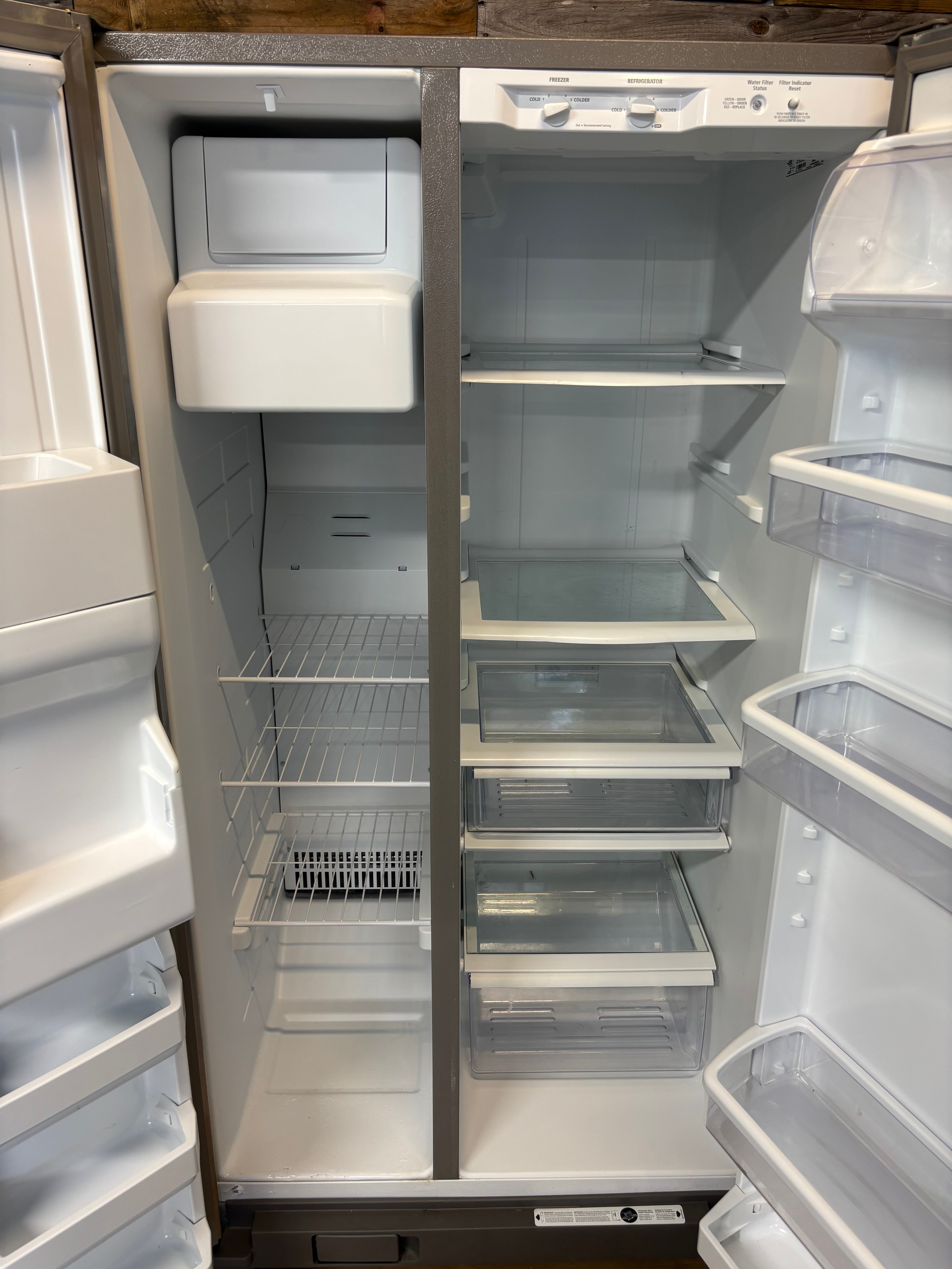 Whirlpool Side By Side Stainless Fridge