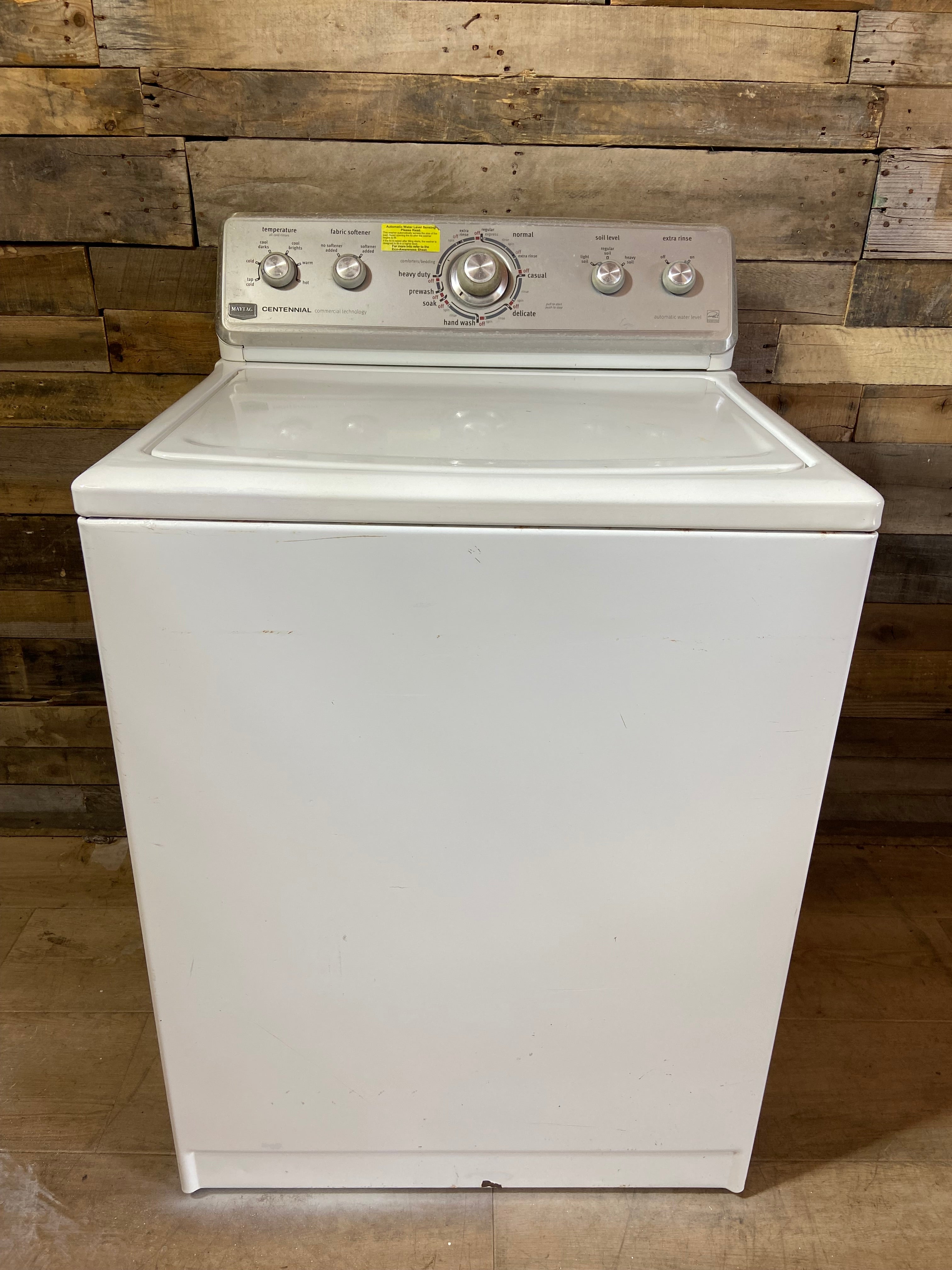 Maytag Centennial Top Load Direct Drive Old School Washer