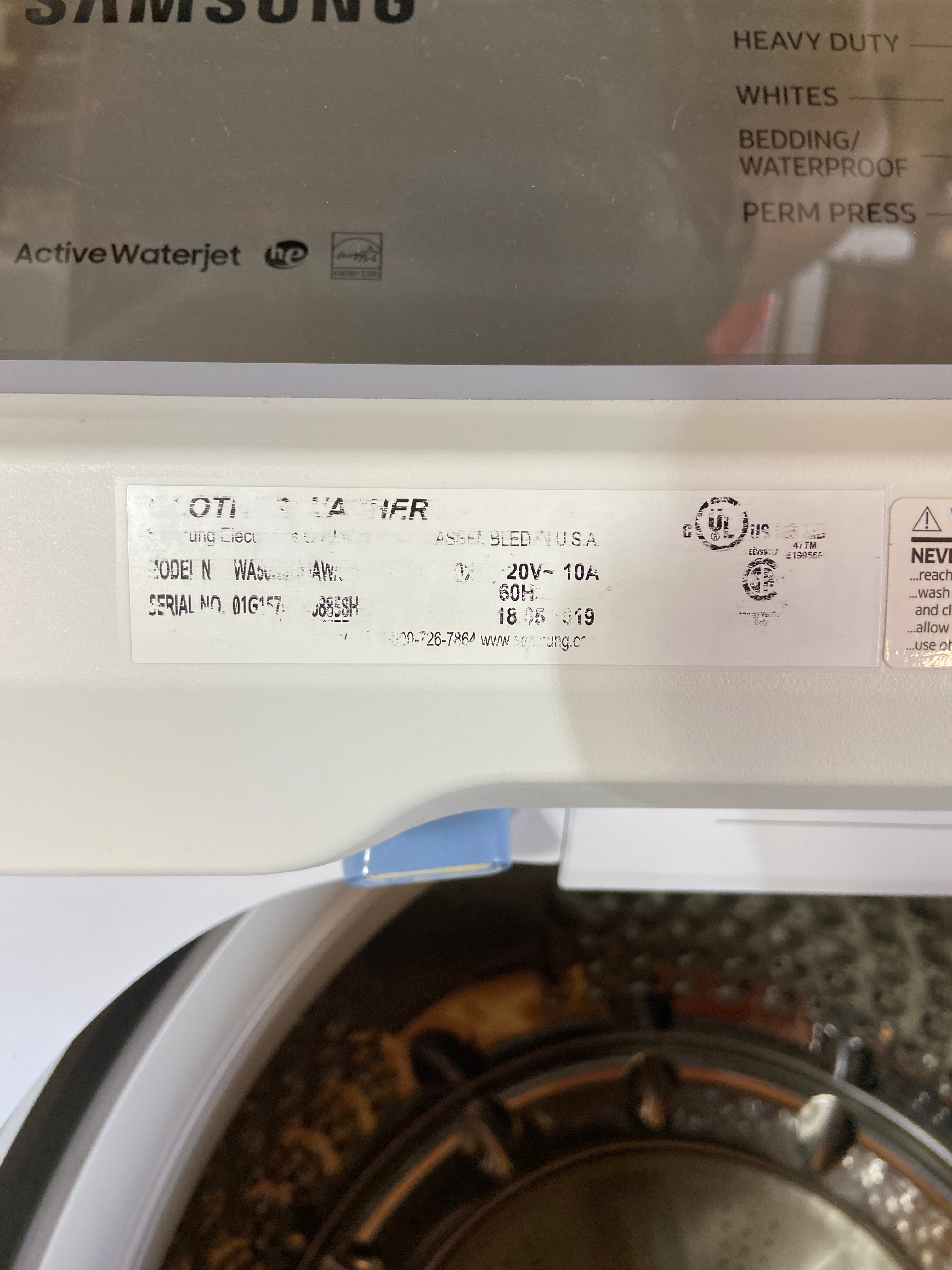 Samsung Extra Large Capacity Washer & Dryer Set