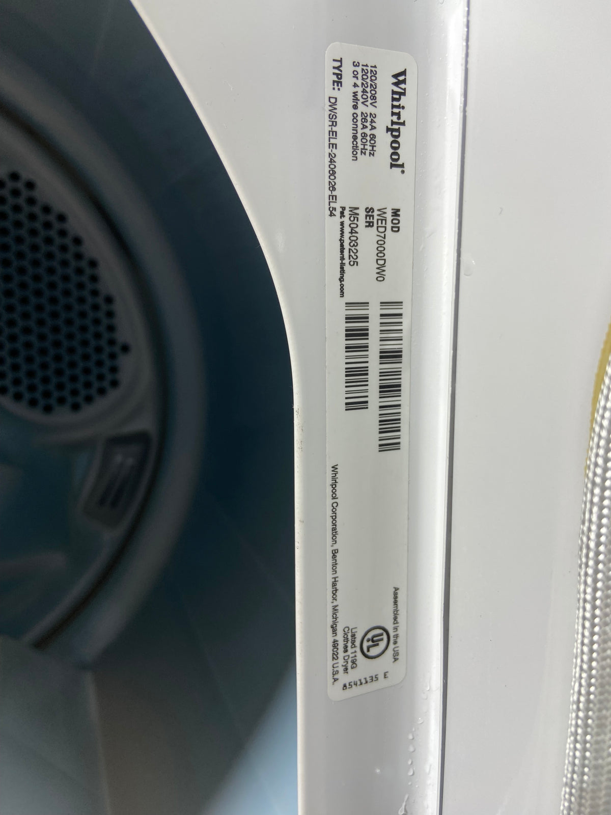 Whirlpool Cabrio Large Capacity Washer & Dryer Set