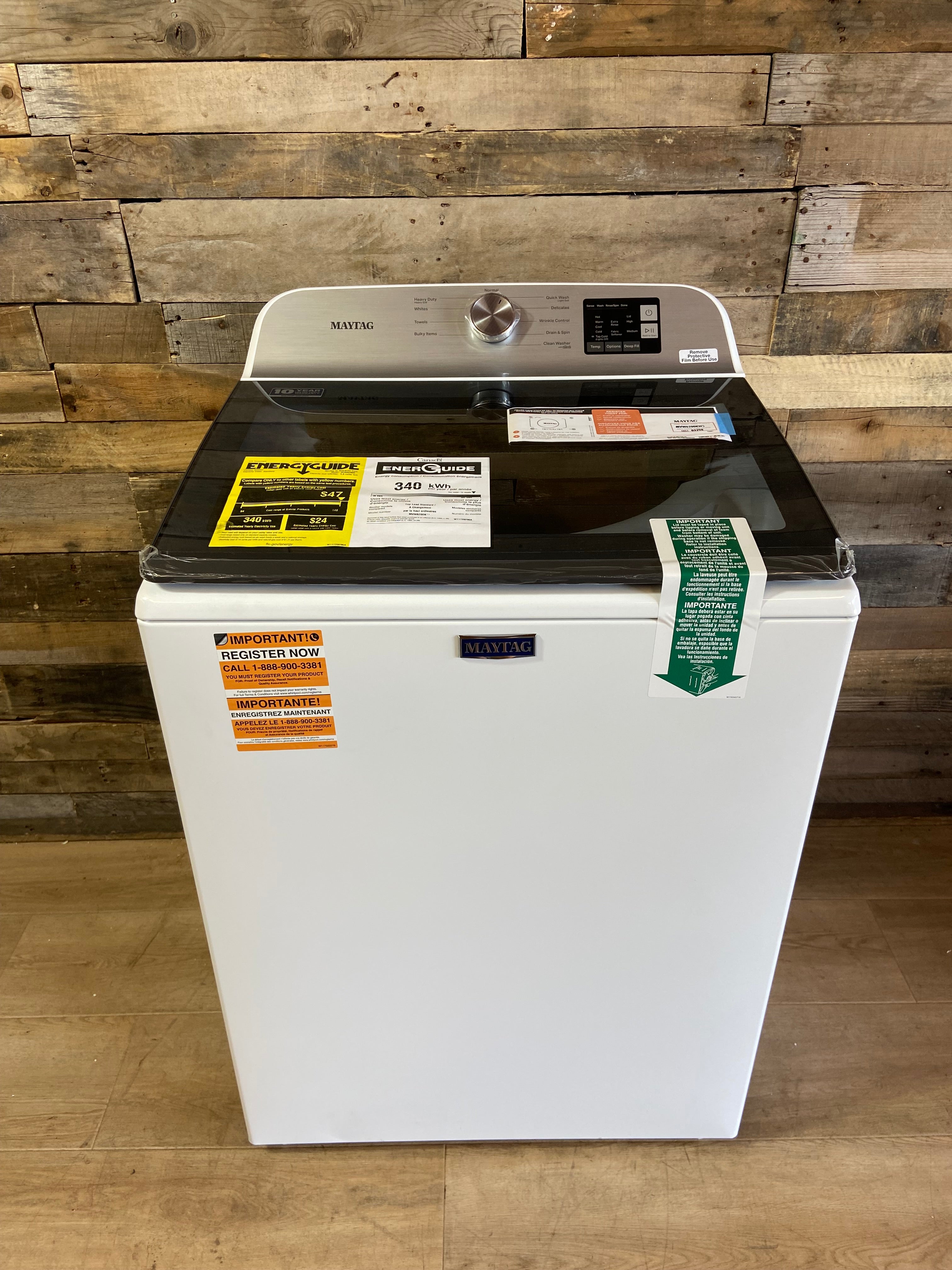 Maytag Top Load Washer with 4.8 Cu. Ft. Capacity, Advanced Vibration Control™
