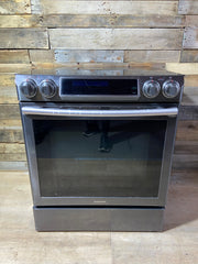 Samsung Black Stainless Slide in Range