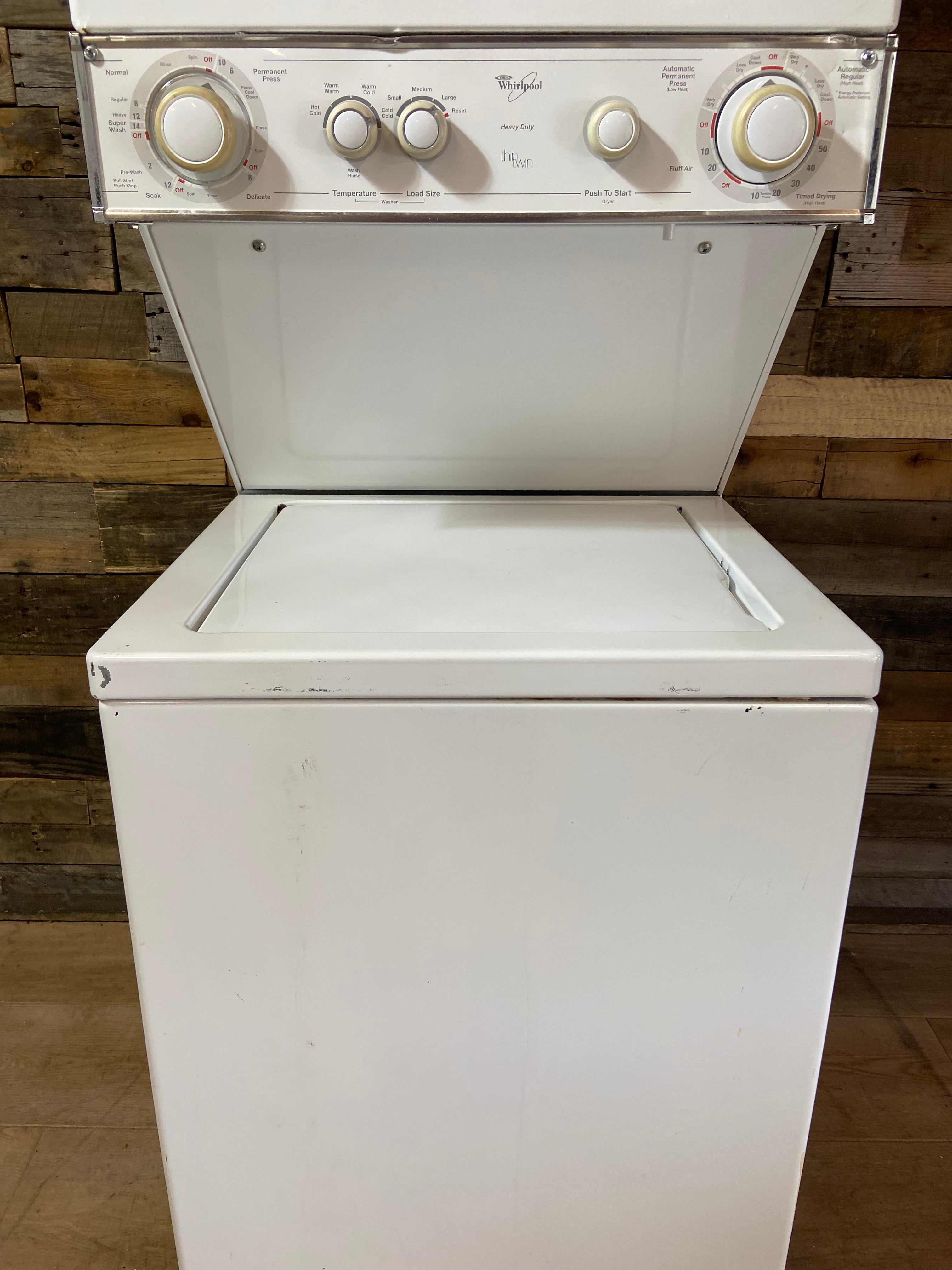 Whirlpool ThinTwin Washer & Dryer Stackable