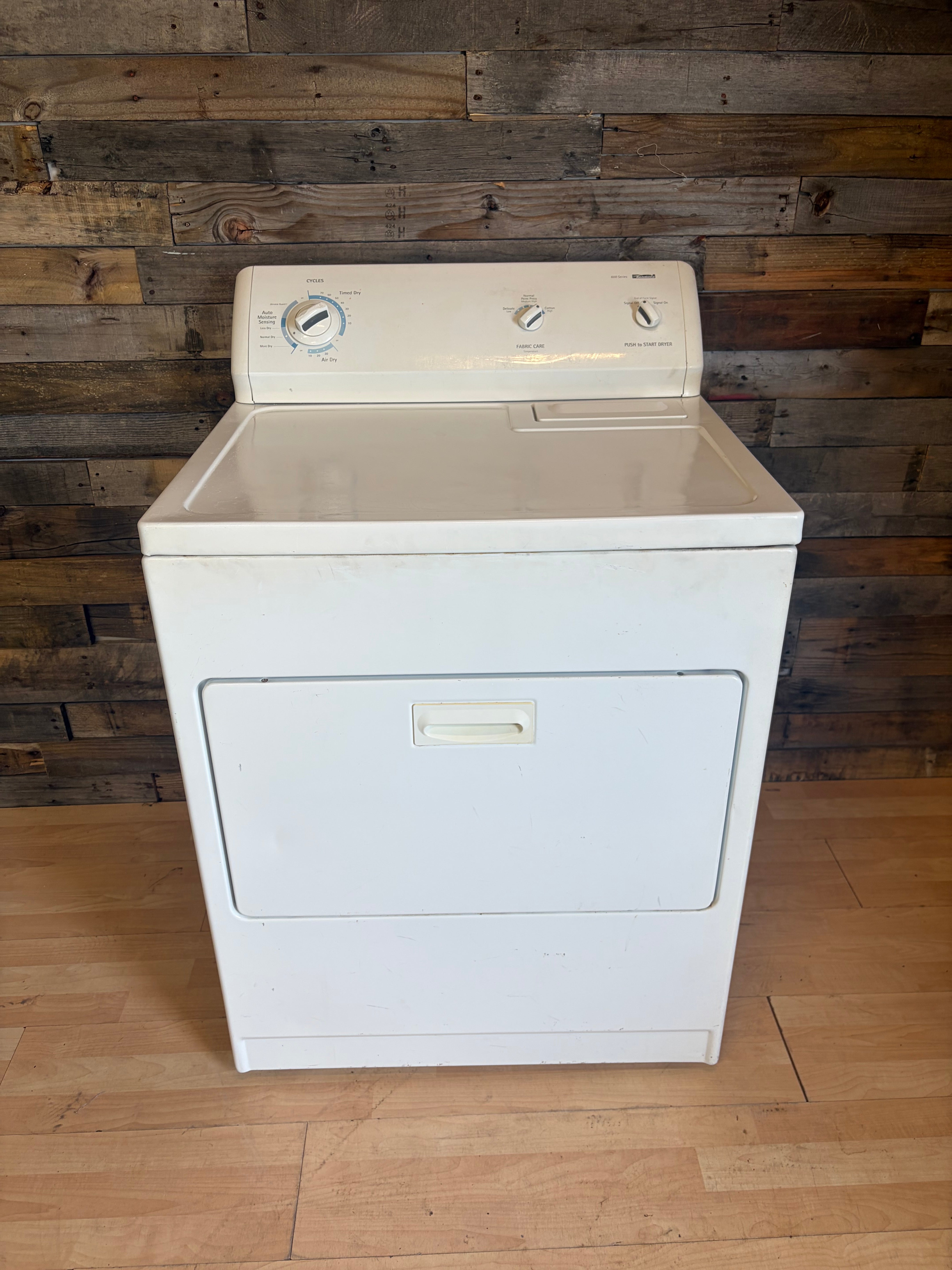 Kenmore White Dryer