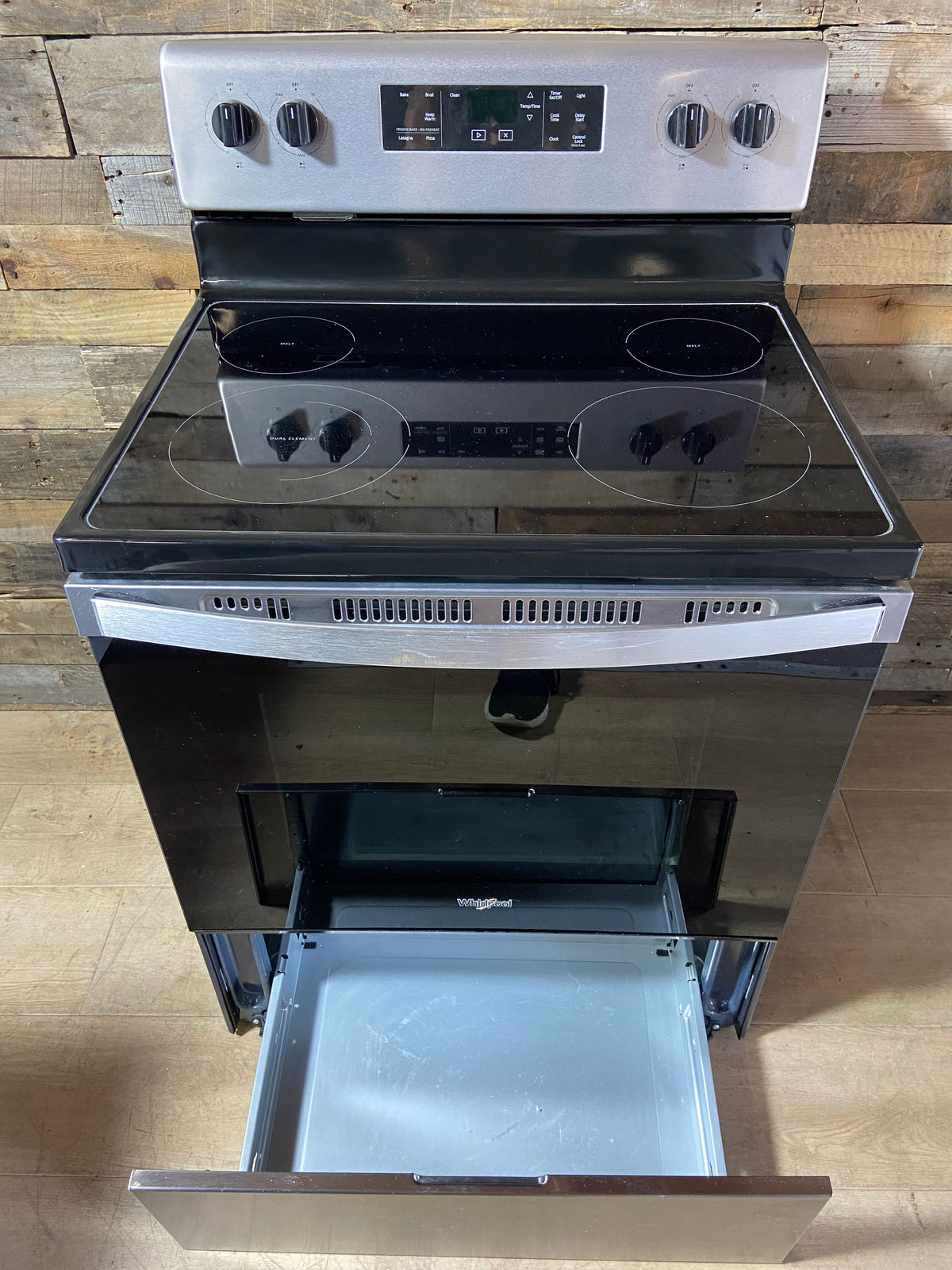 Whirlpool Stainless Steel 4 Burner Range
