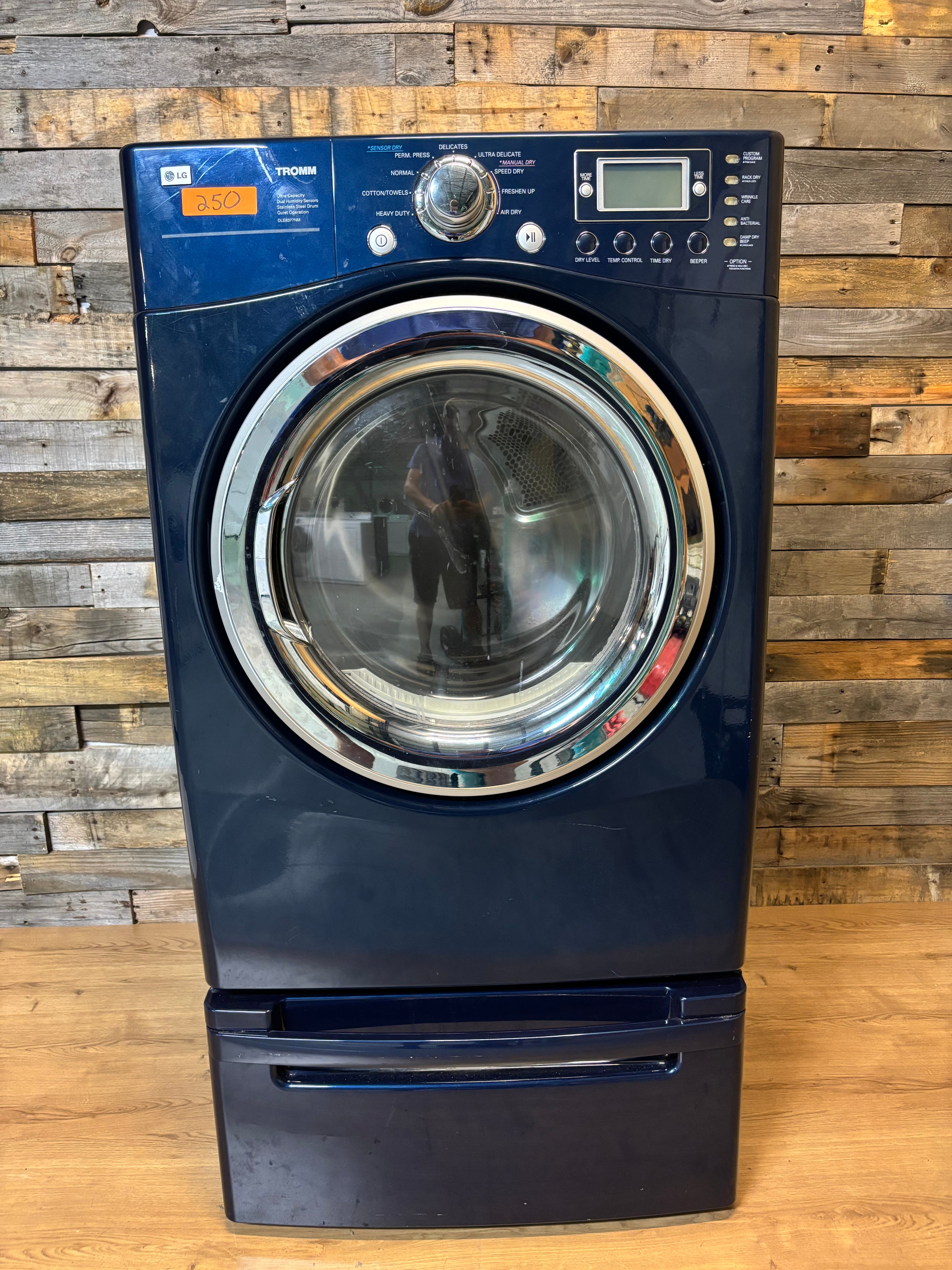 Blue LG Tromm Dryer