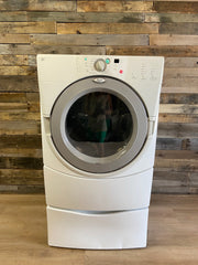 Whirlpool Duet Front Load Style Dryer With Pedestal