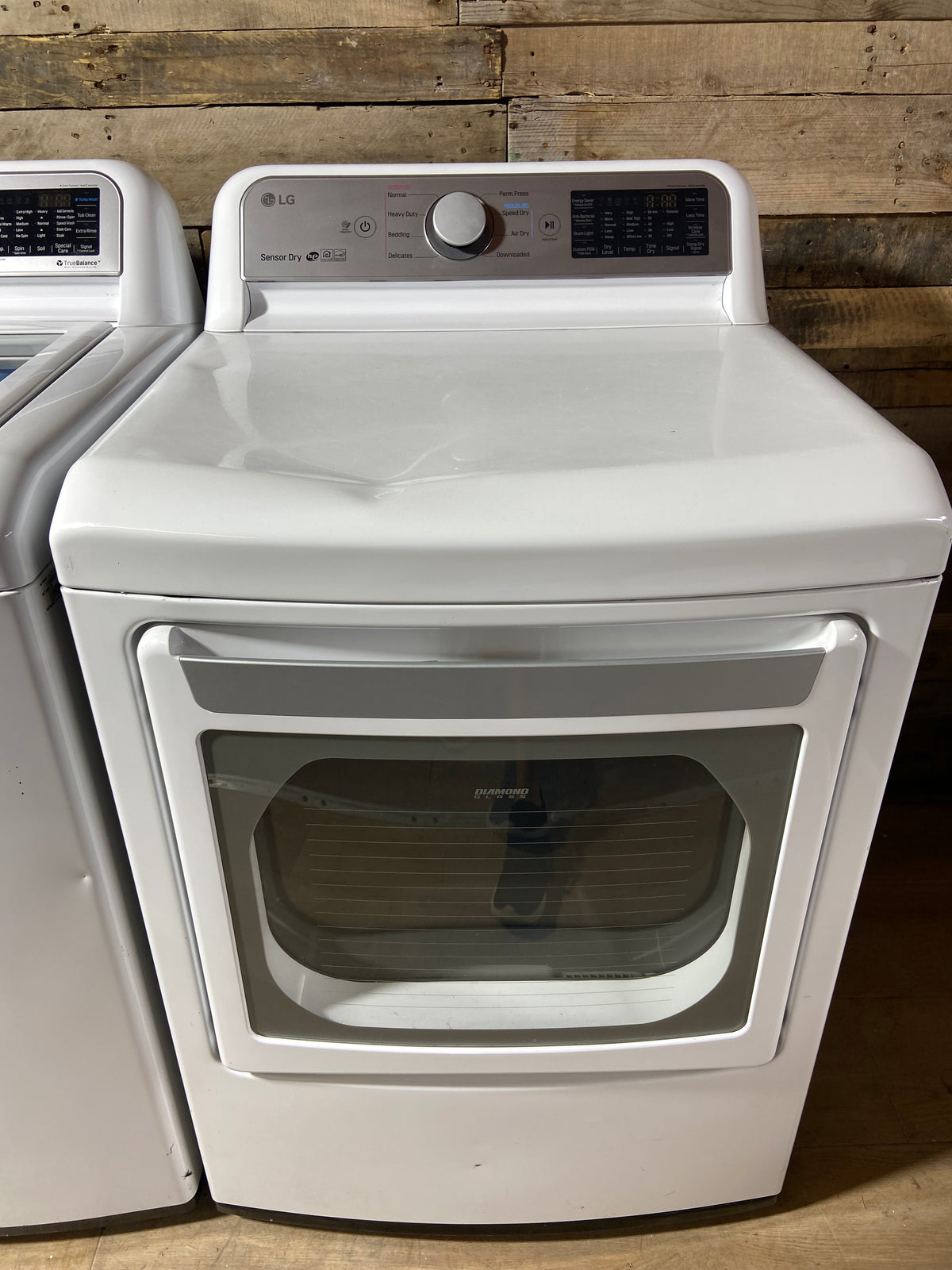 LG Large Capacity Direct Drive Top Load Washer & Dryer Set