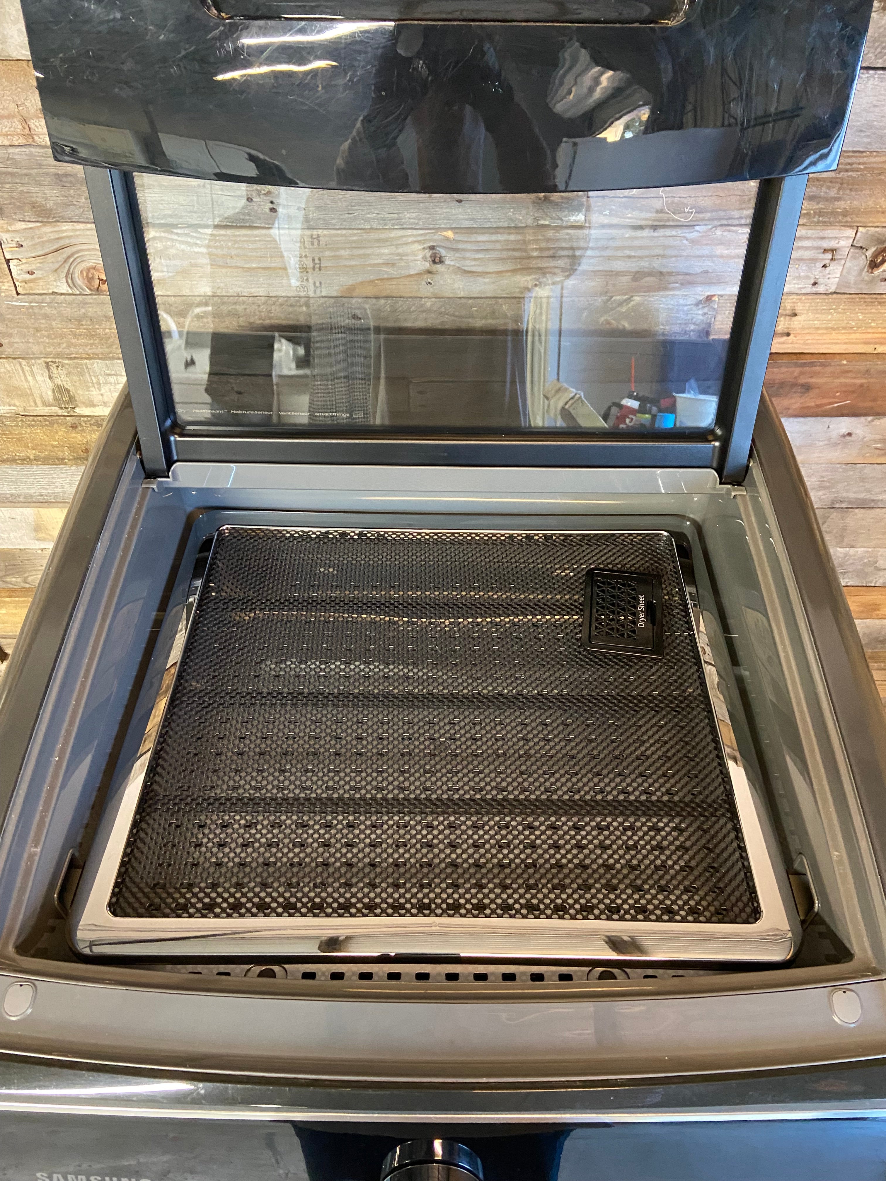 Samsung Black Stainless Dryer with FlexDry