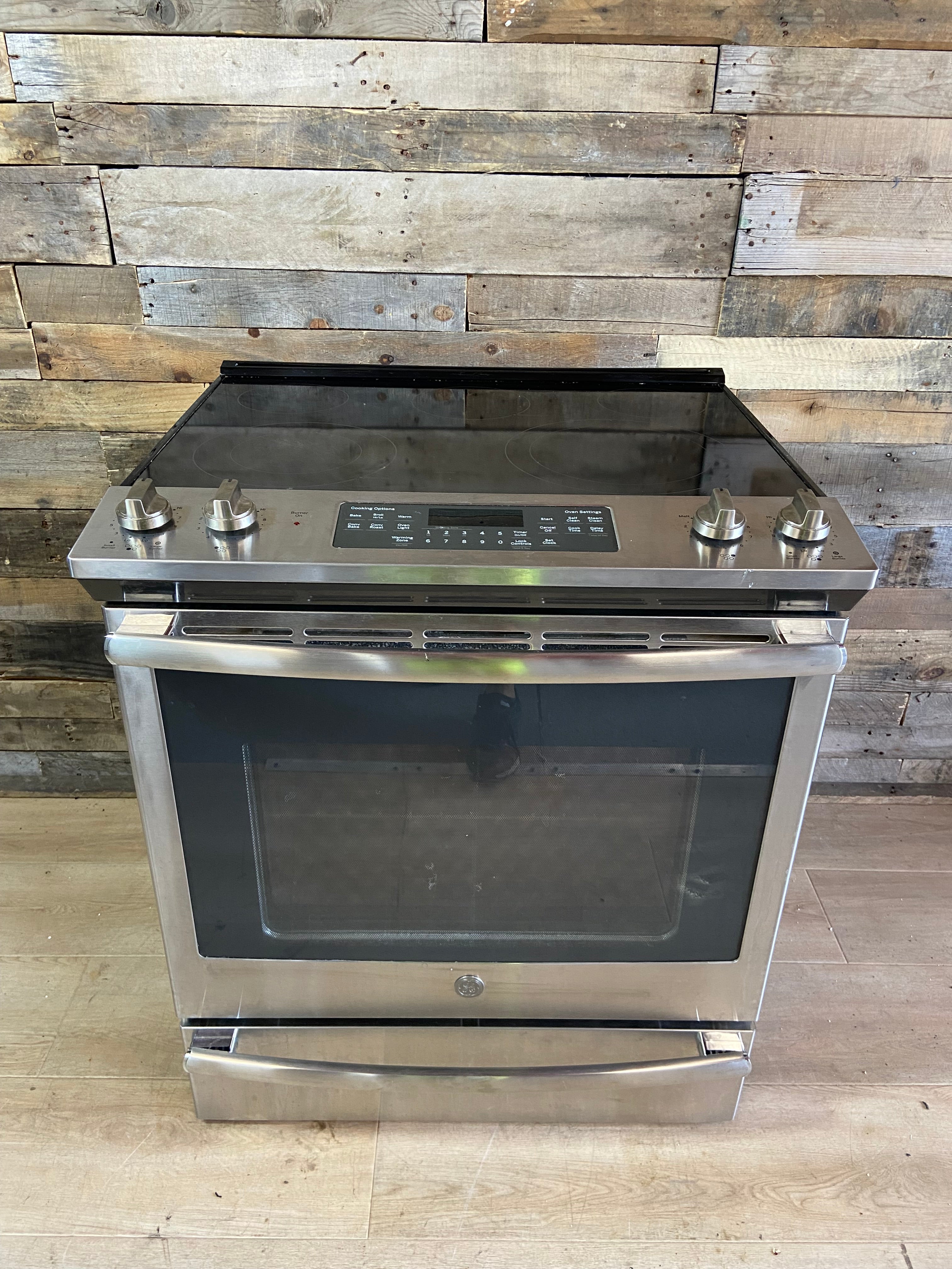 GE Slide In Range Convection Oven