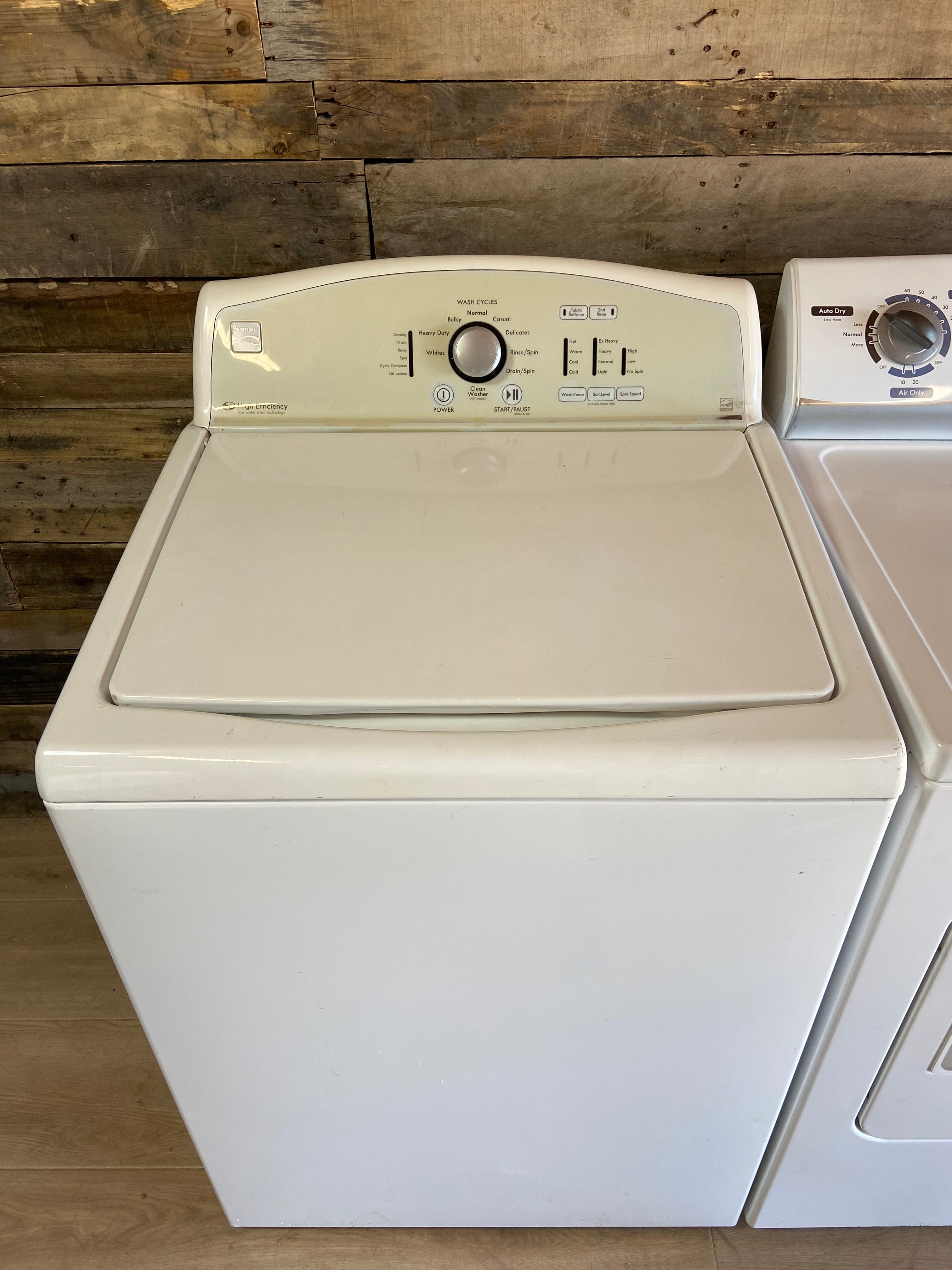 Kenmore Washer Dryer Set