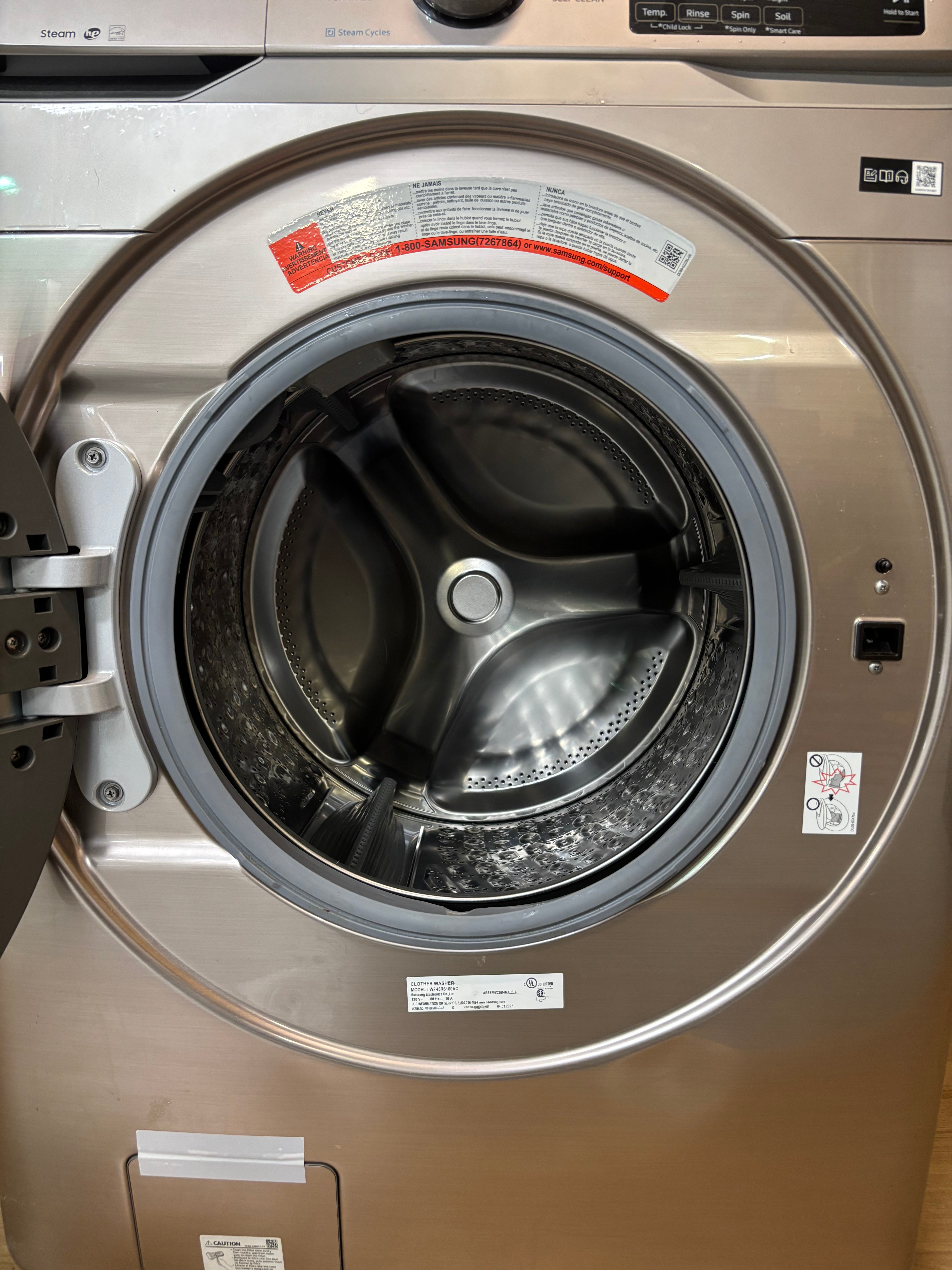 Samsung Bronze Front Load Washer
