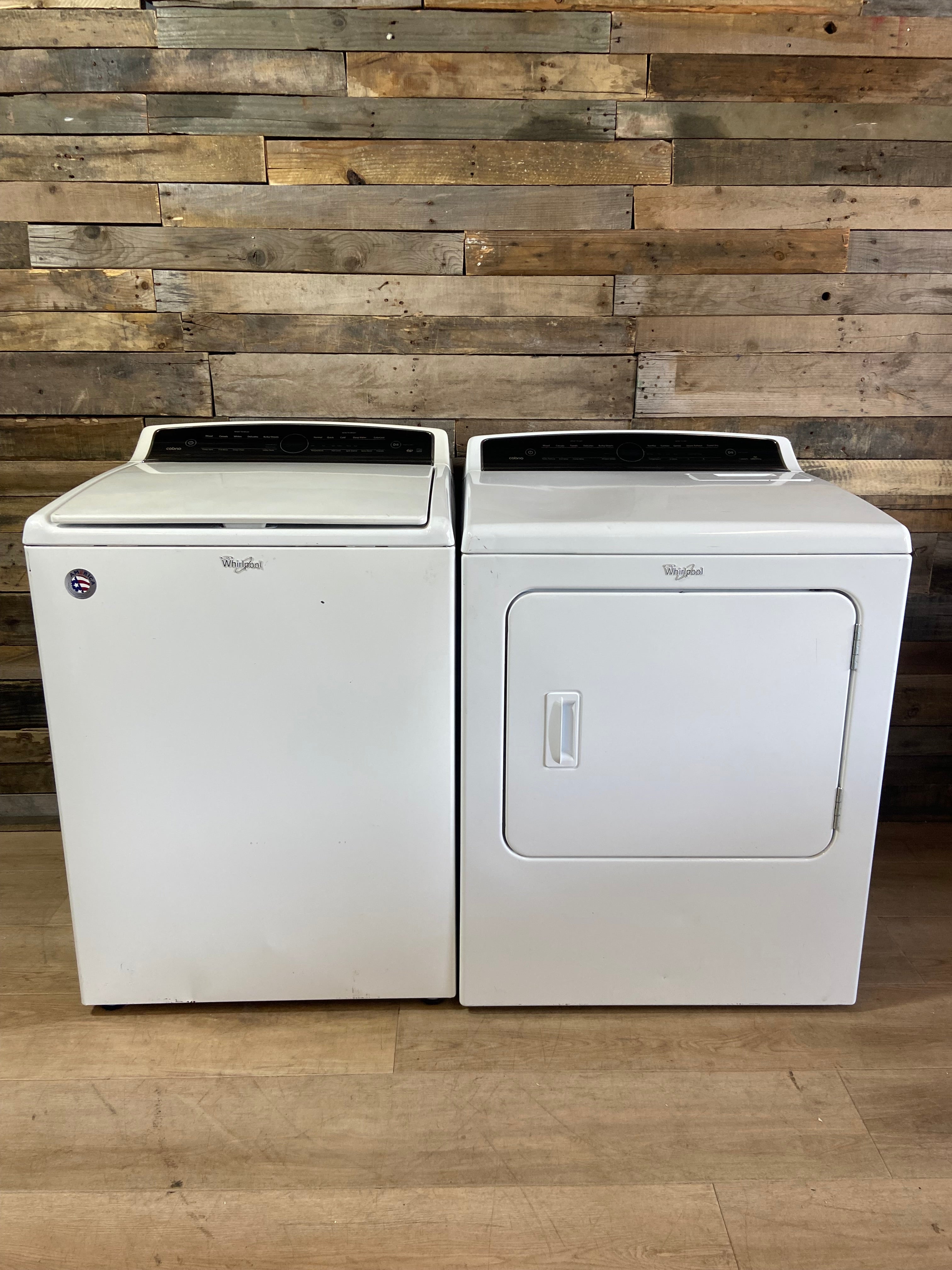 Whirlpool Cabrio Top Load Set