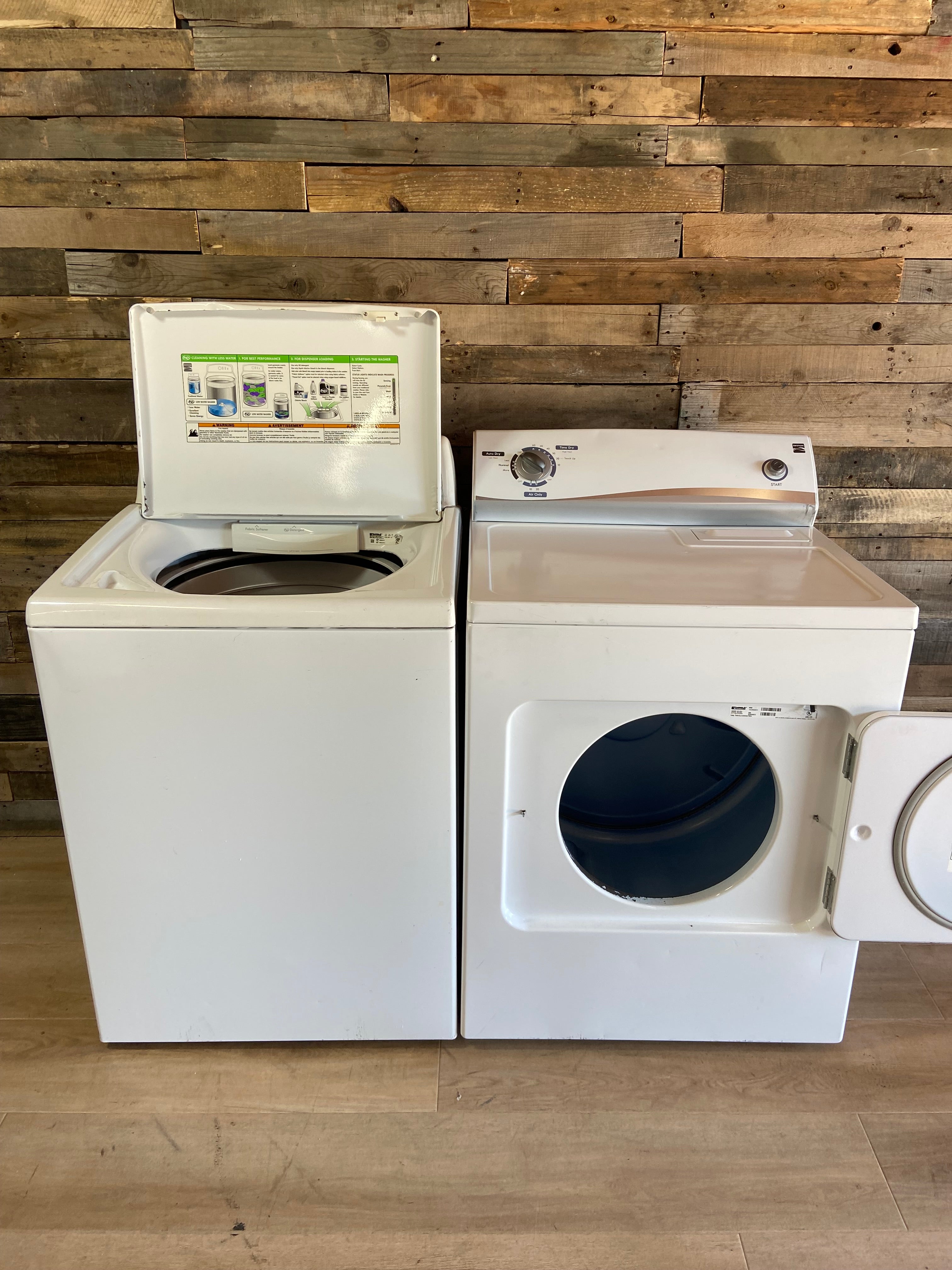 Kenmore Washer Dryer Set
