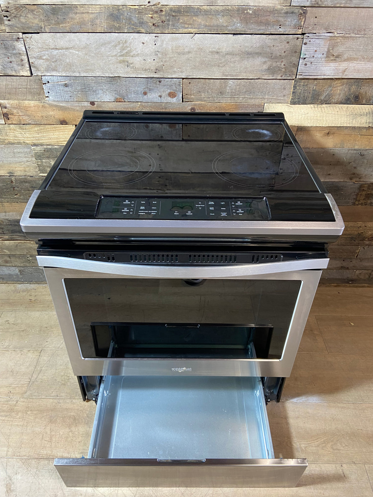 Whirlpool Stainless Steel Slide in Range