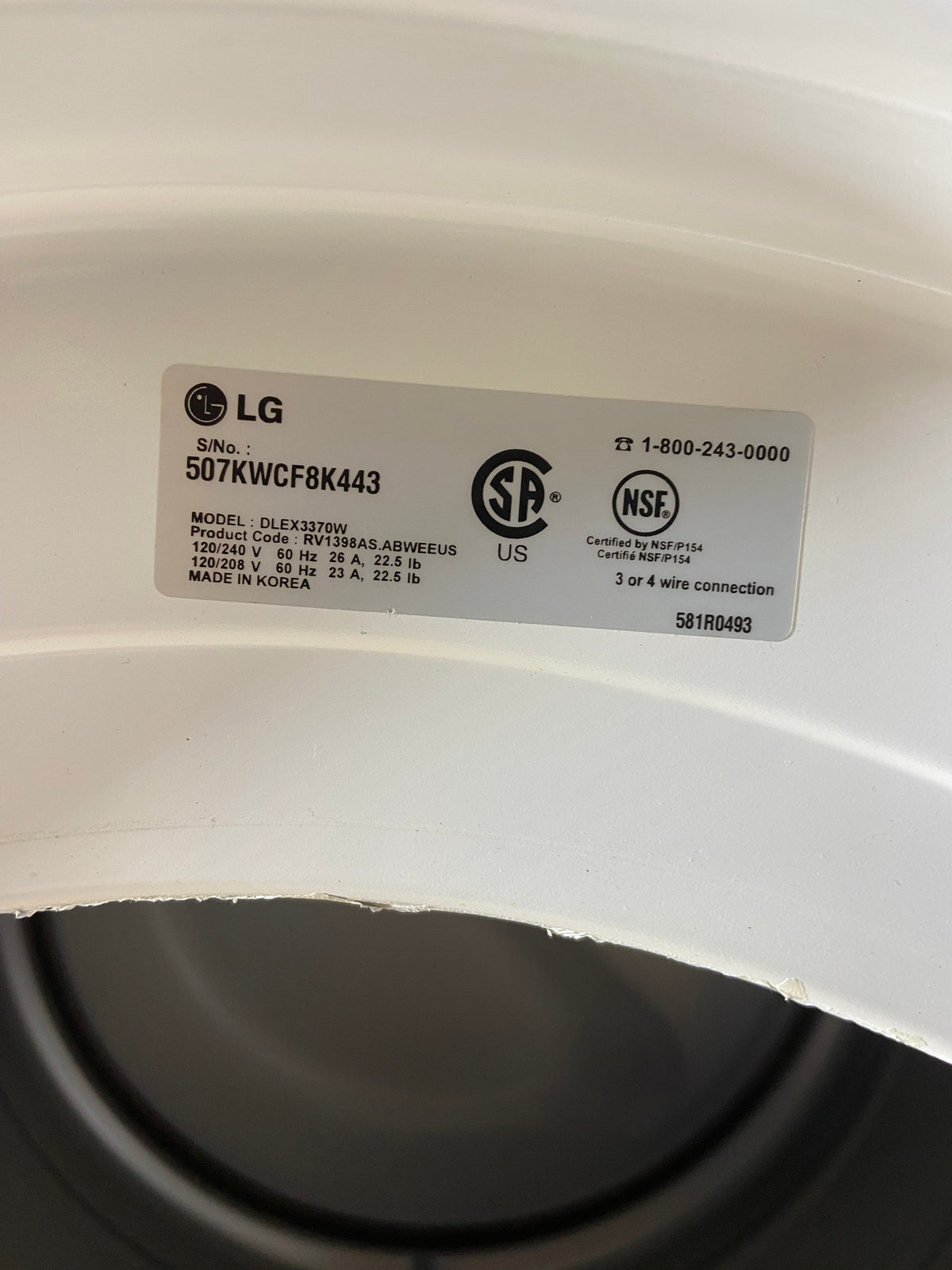 LG Washer & Dryer Front Load Set